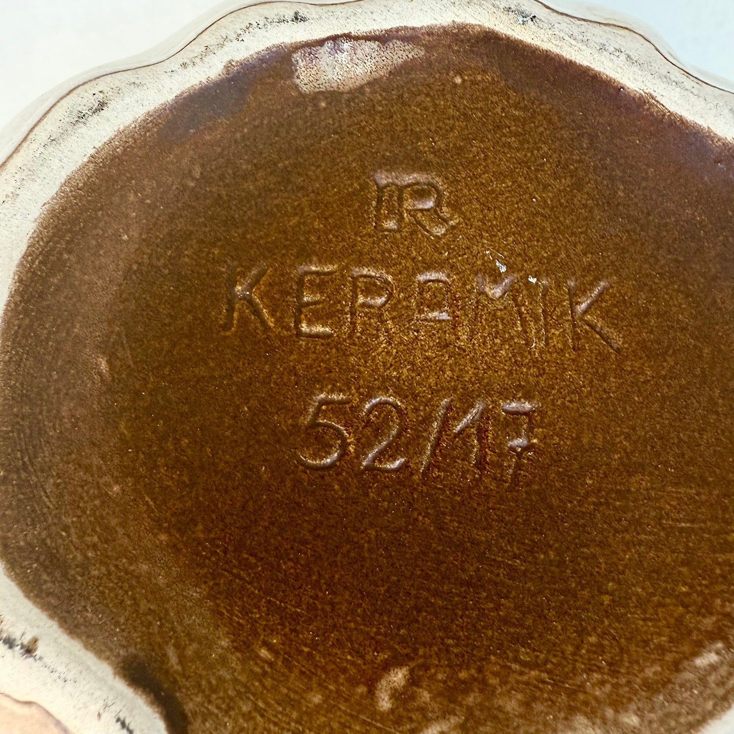 Keramiktopf Schleifen