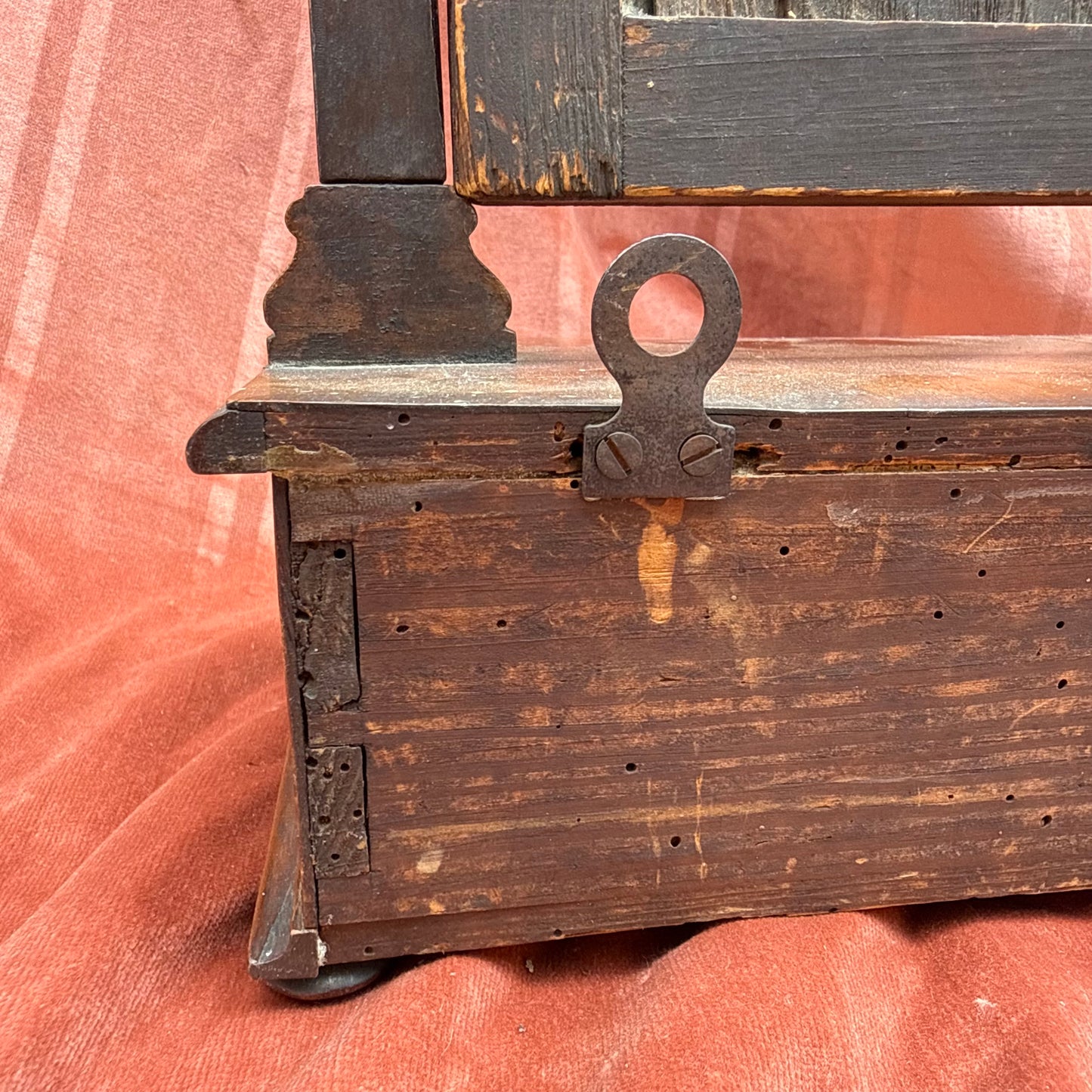 Biedermeier Aufsatz Spiegel