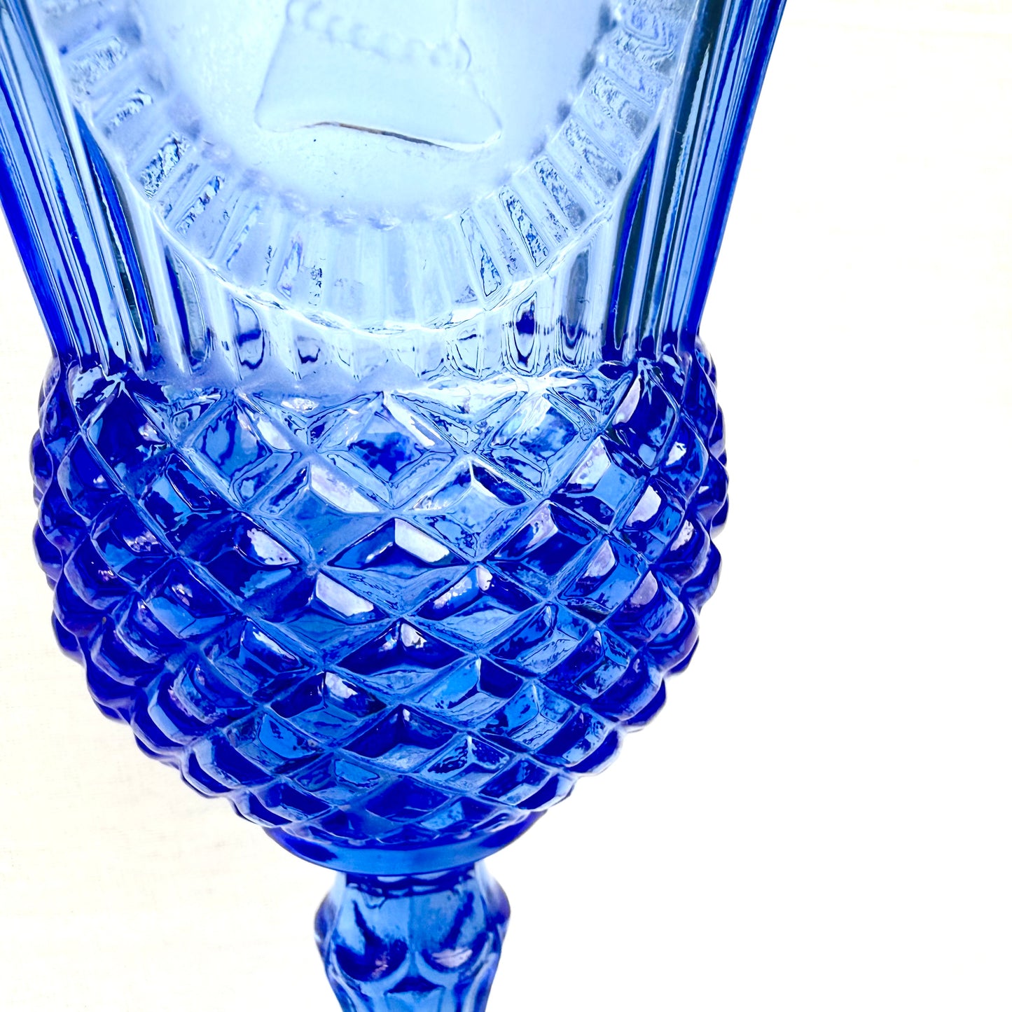 Pokal Portrait blau