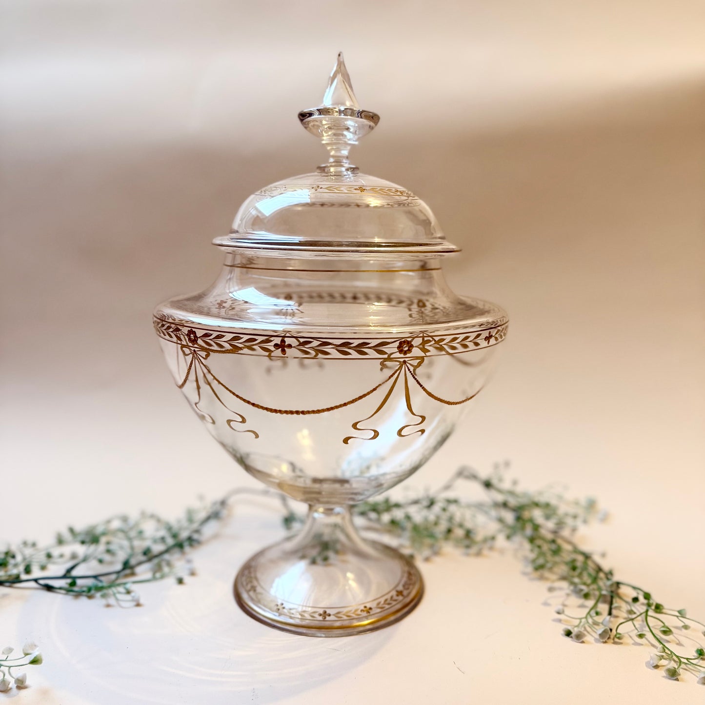 Jugendstil Glasbowle