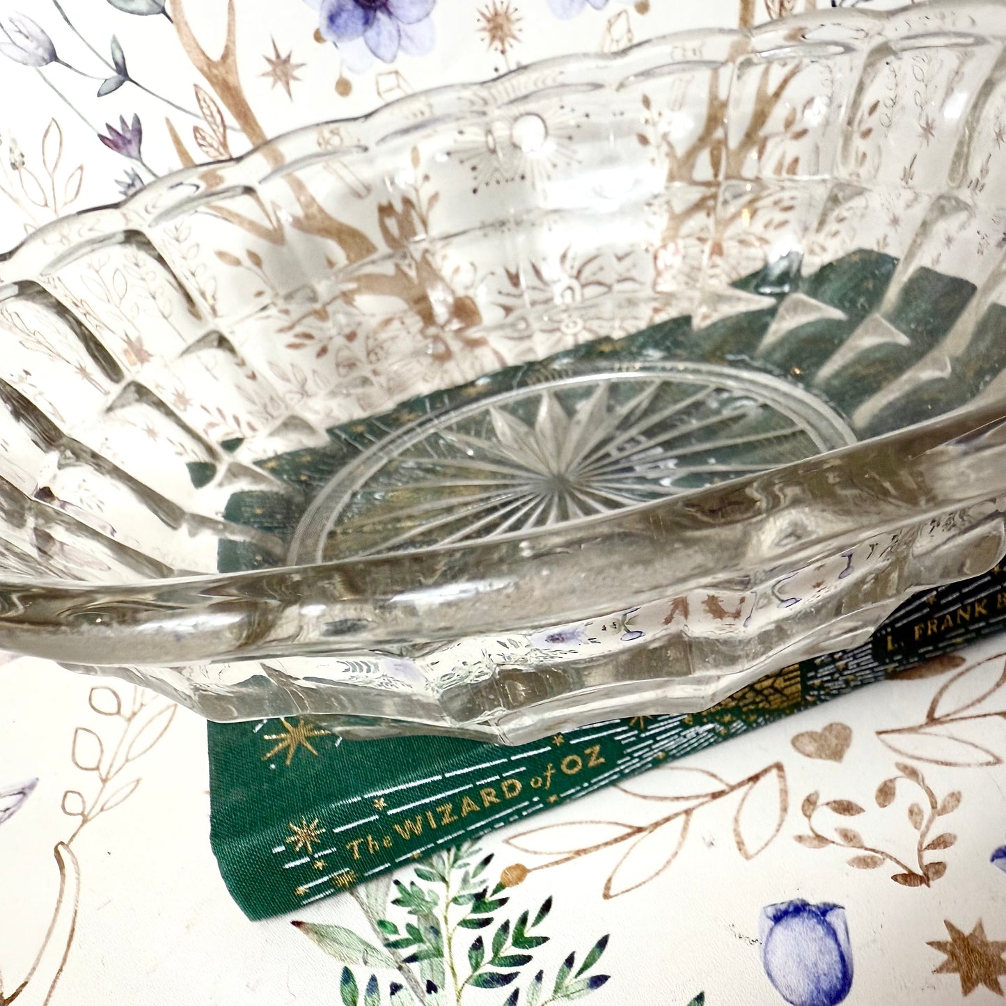 Glasschale Kristallglas