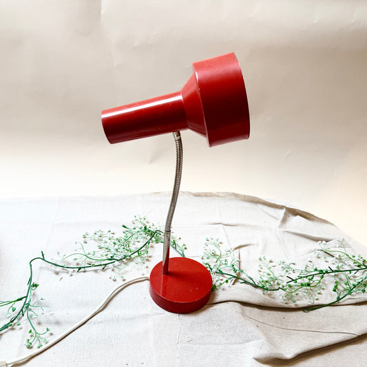 Schreibtischlampe rot