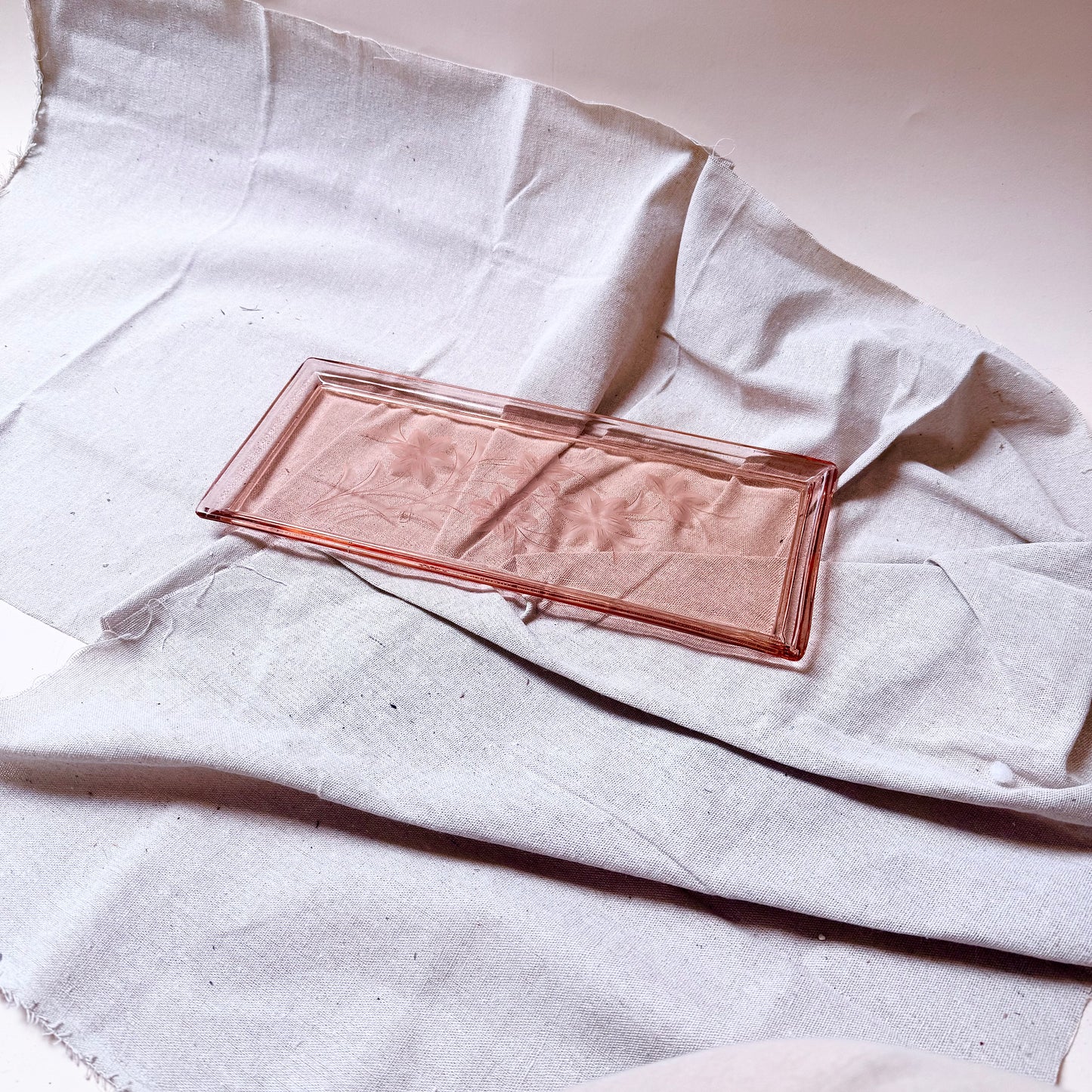 Glastablett graviert