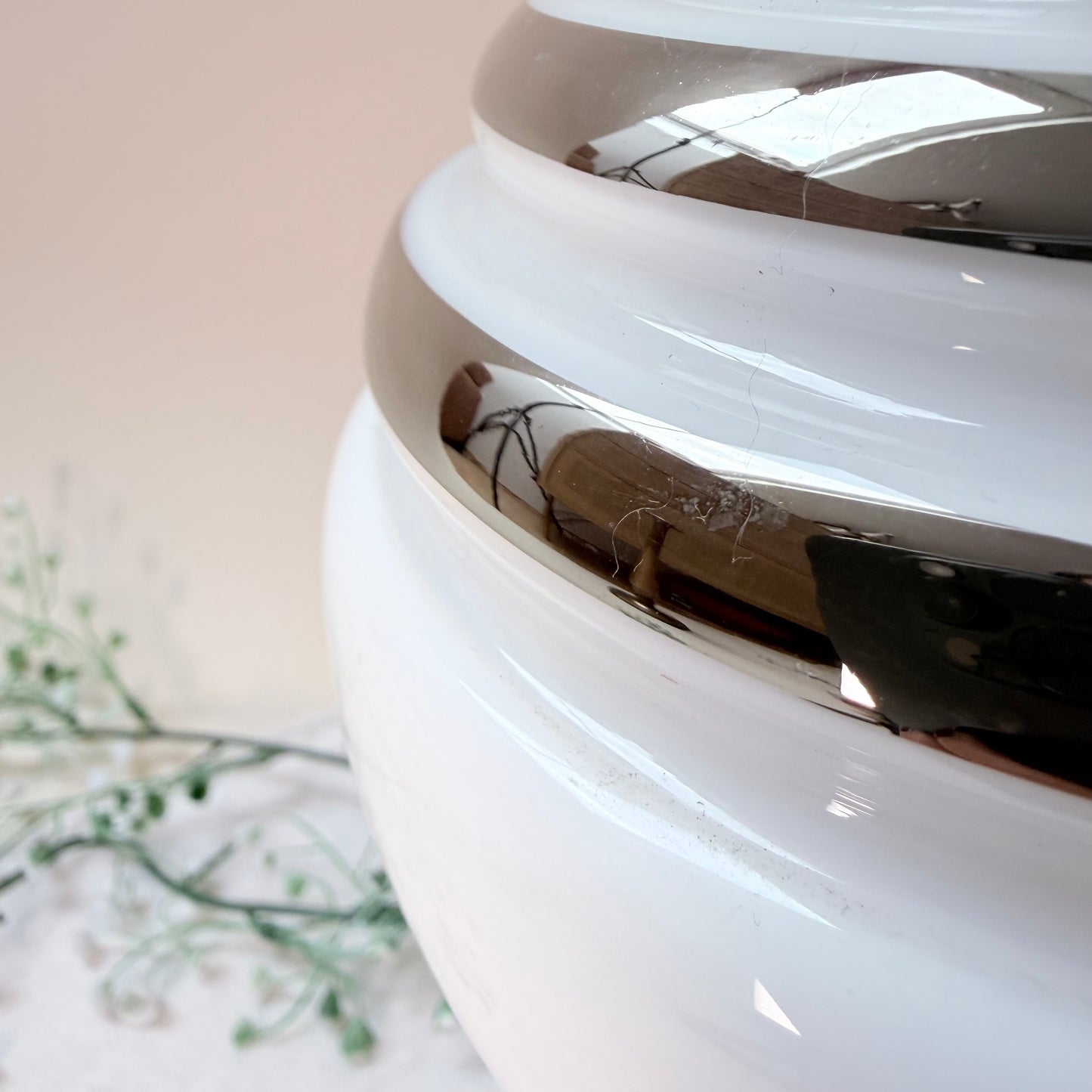 Chrom Lampe Space Age