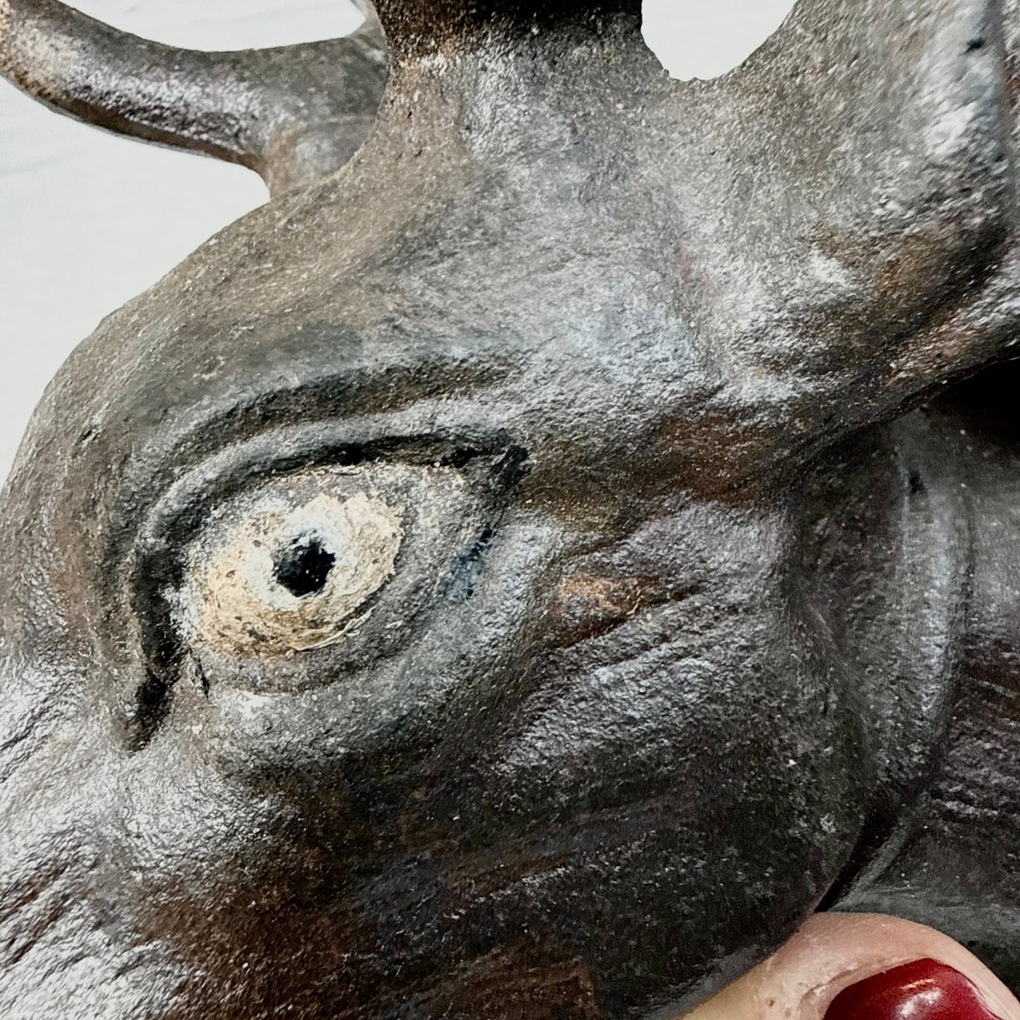 Hirsch Glocke Gusseisen