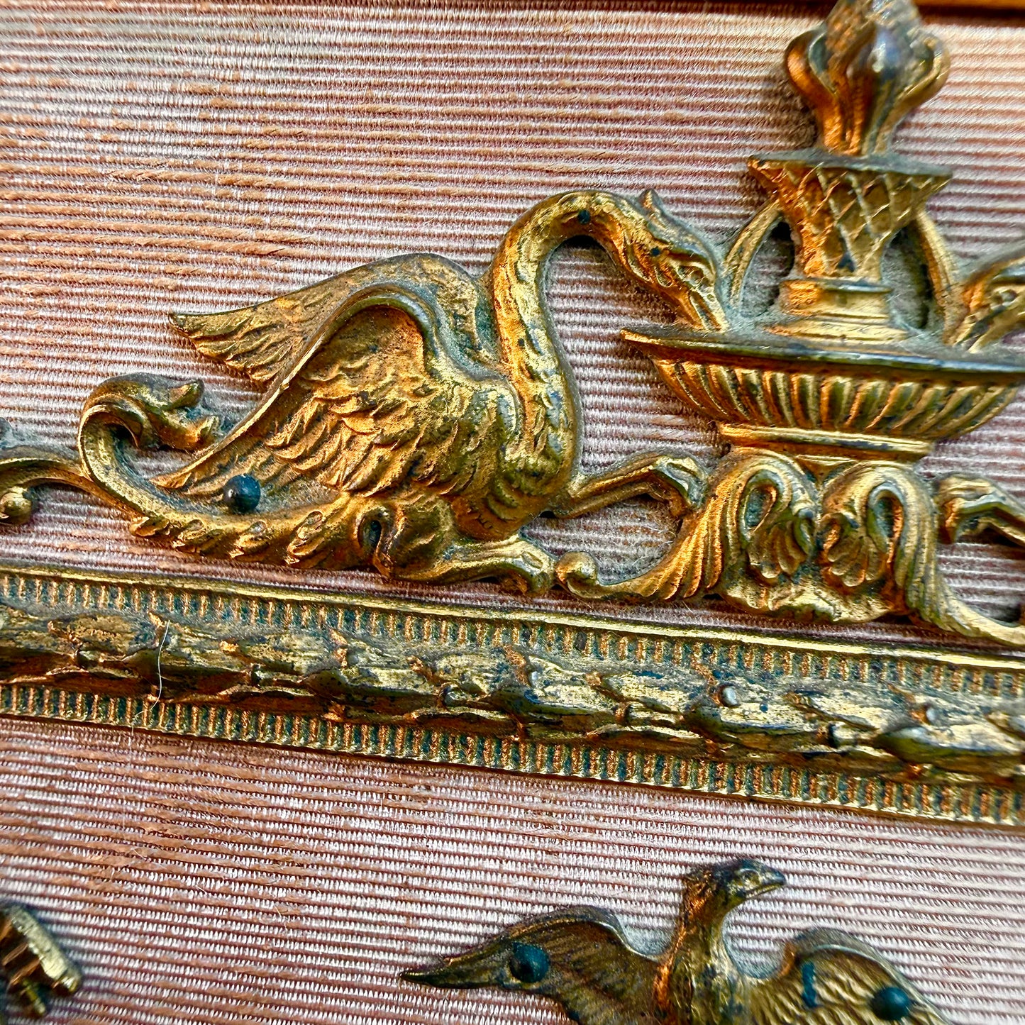 Bilderrahmen mit Stoffbezug