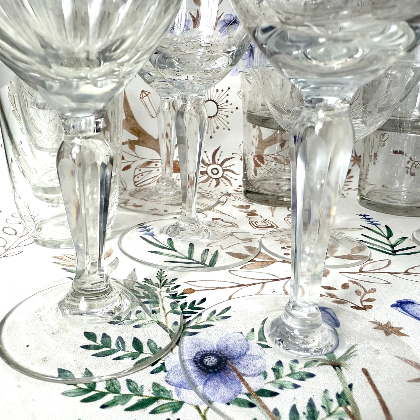 Set Kristallgläser