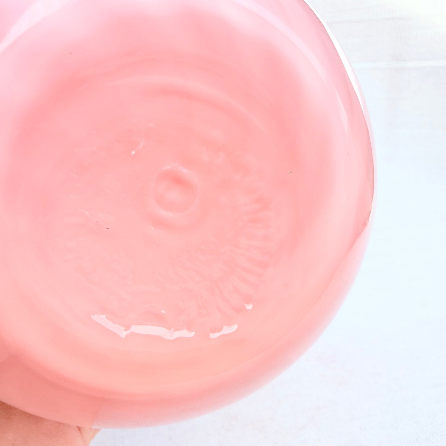 Swirl Bonbon Vase rosa
