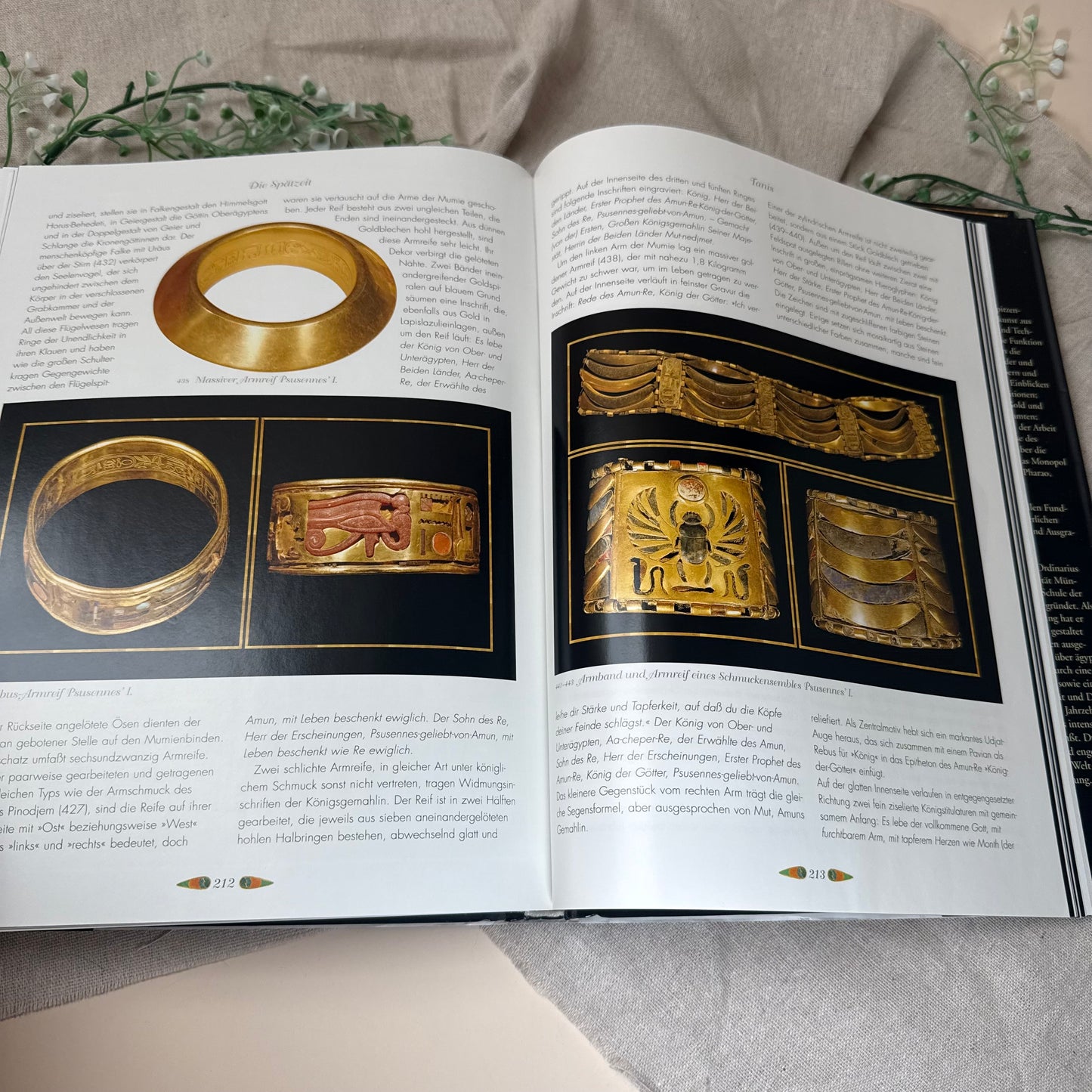 Buch „Die Schätze der Pharaonen“