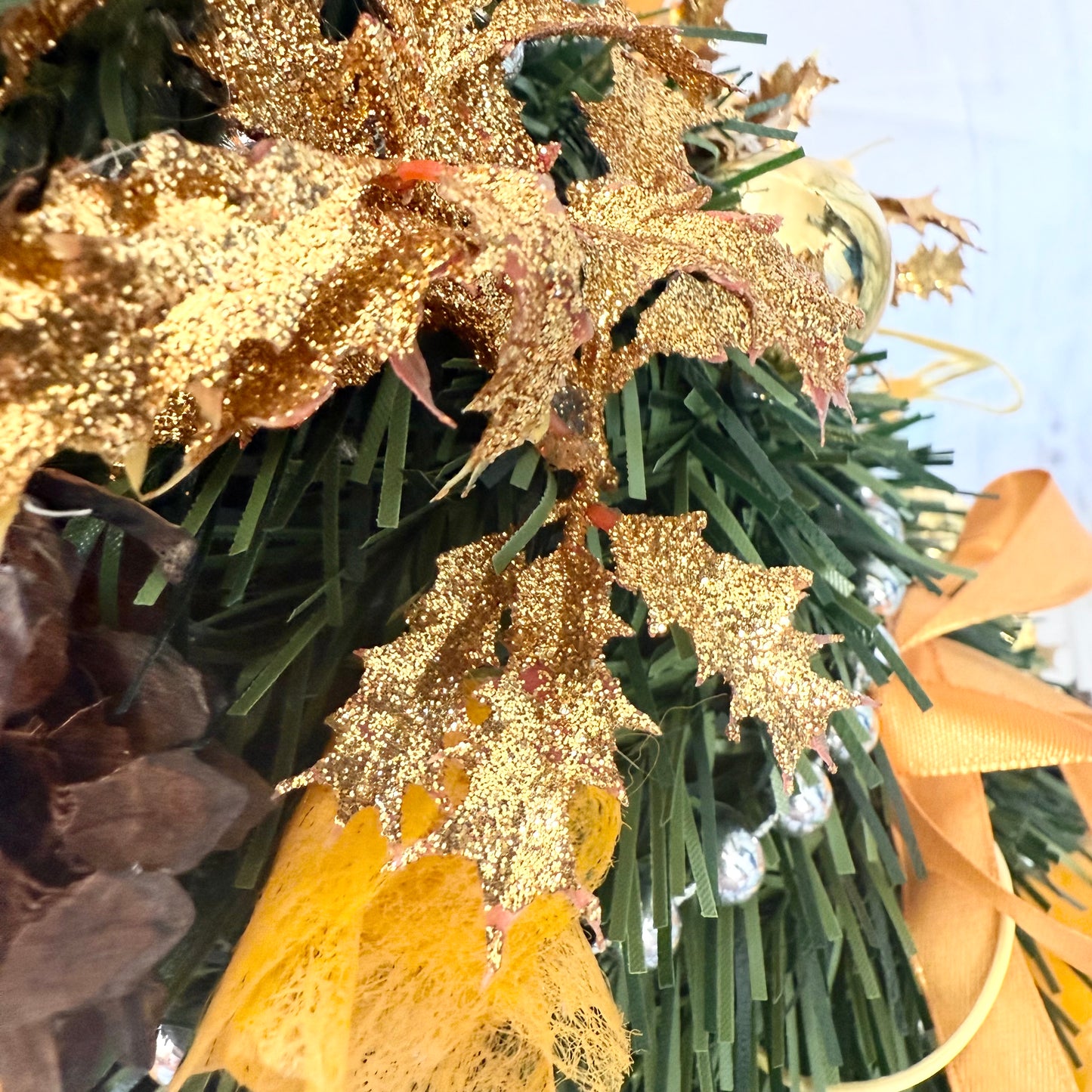 Weihnachtsbaum orange