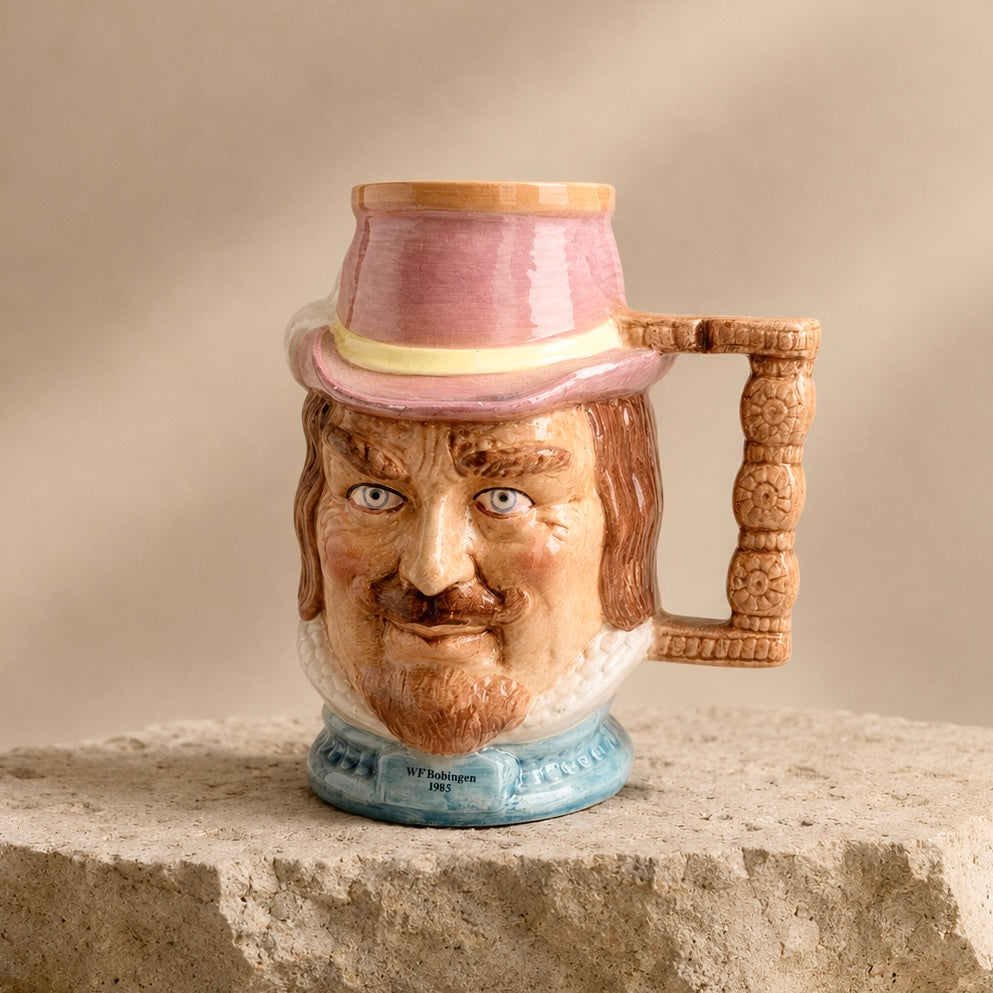 Tasse Mann mit Hut