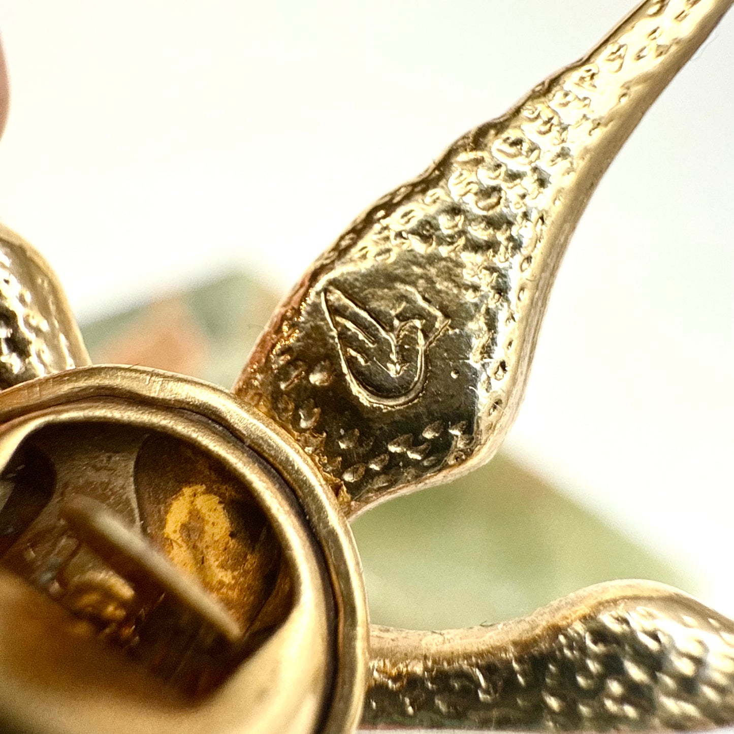 Swarovski Pin Kranich