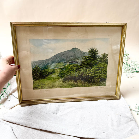Landschaftsgemälde Fritz Fischer