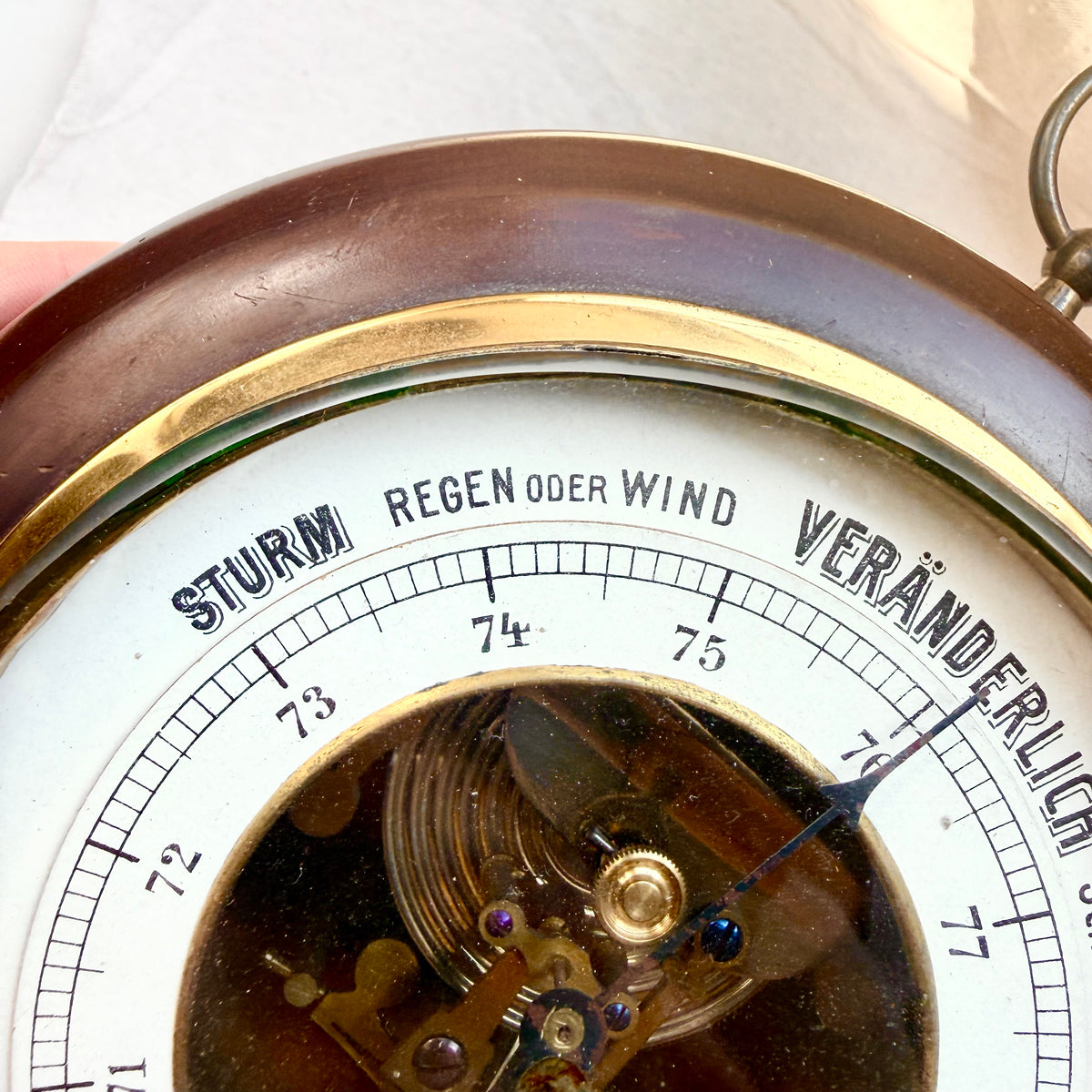 Barometer Holz