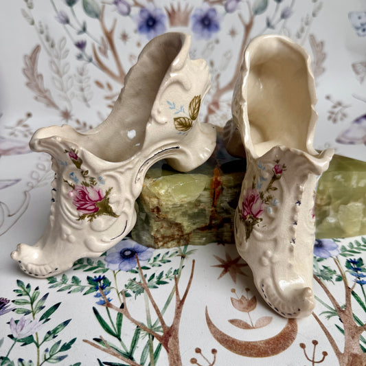 Schuh Skulpturen Keramik