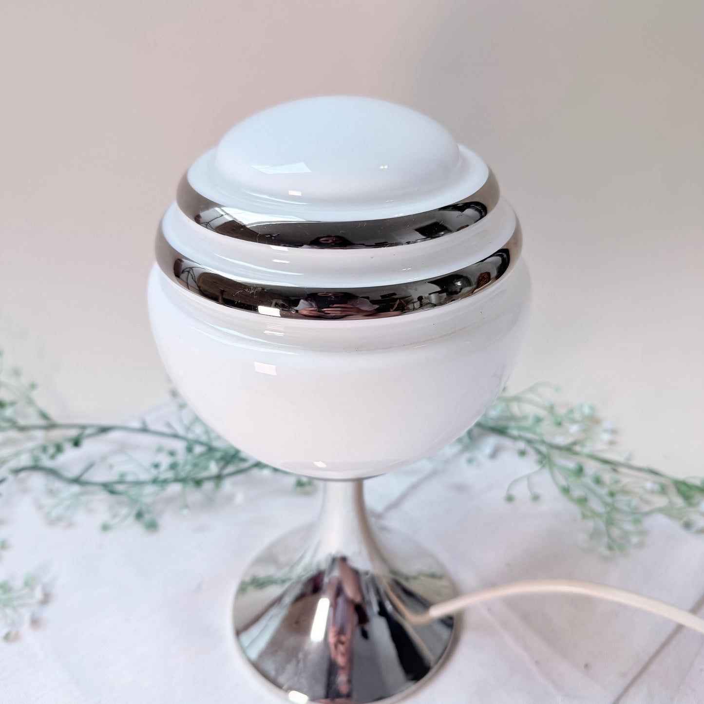 Chrom Lampe Space Age