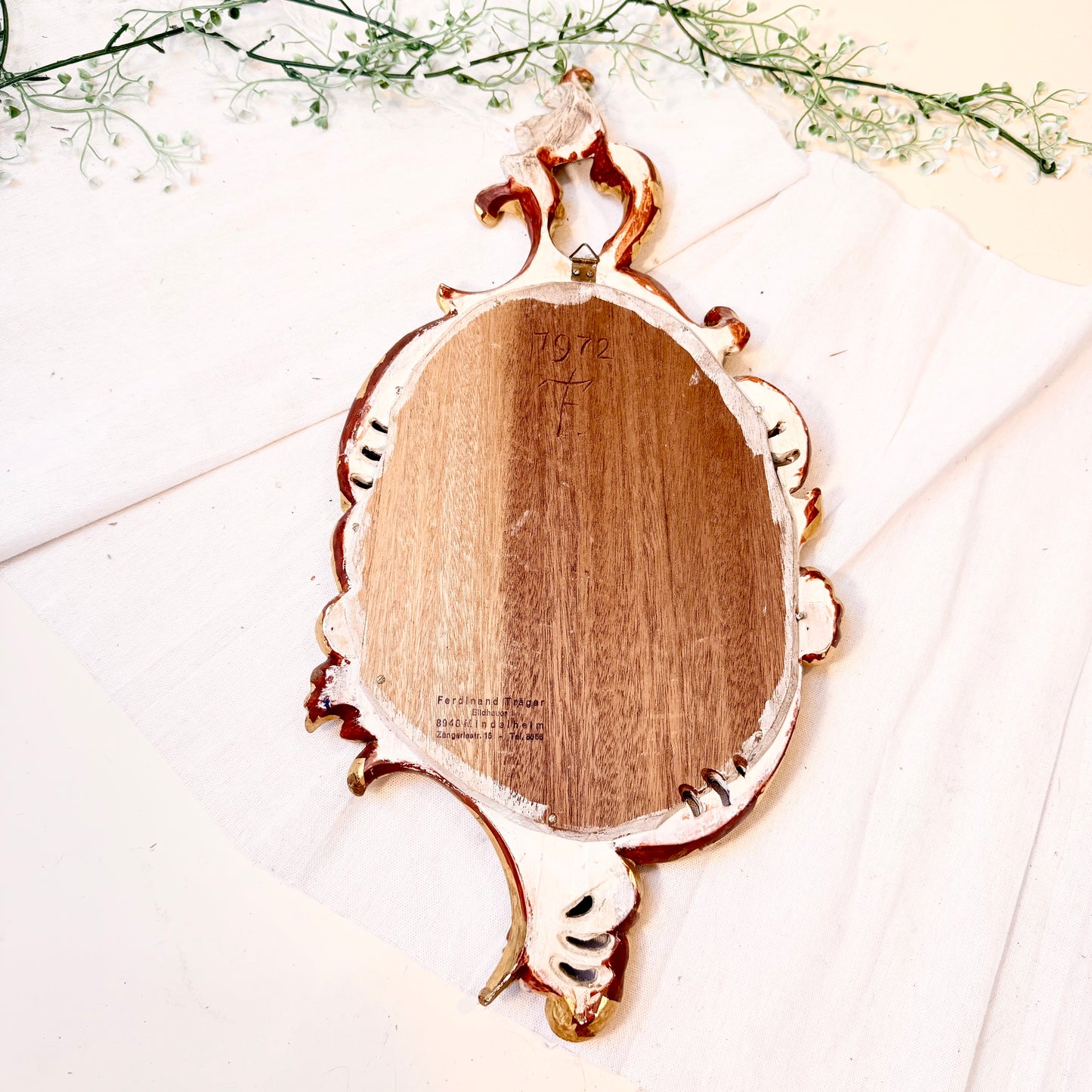 Barockspiegel gold aus Holz