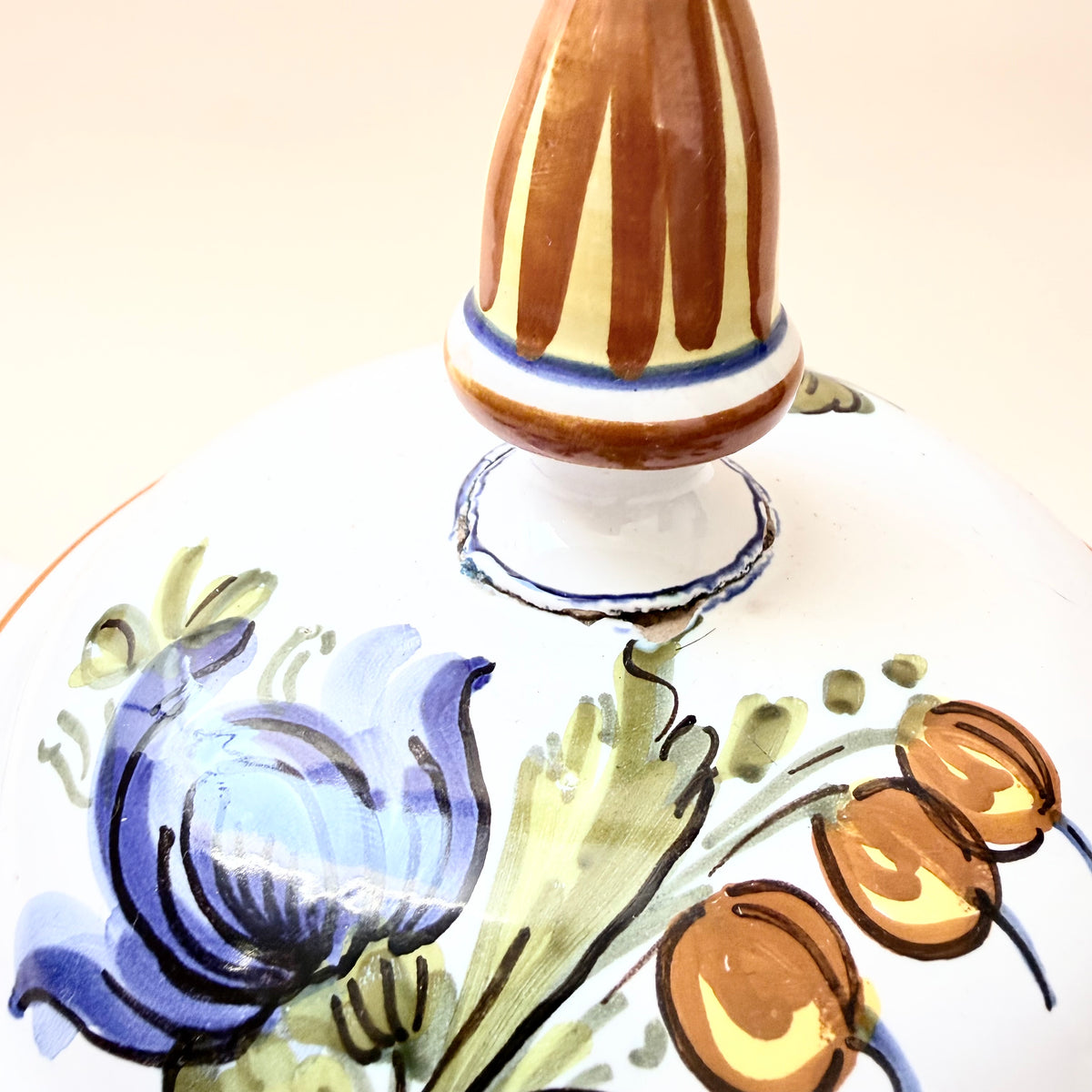 Deckelvase Italien