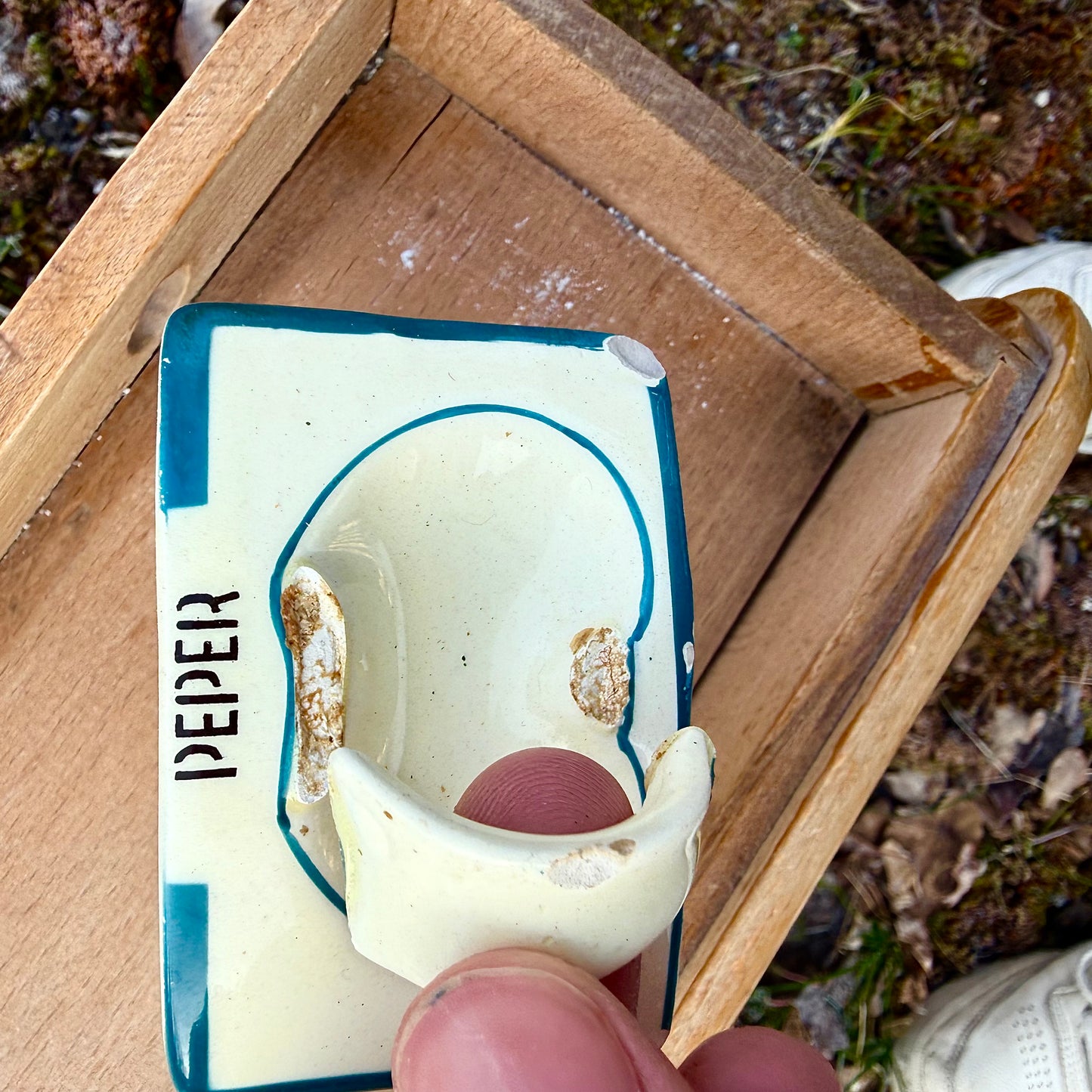 Gewürzregal 1930er Jahre