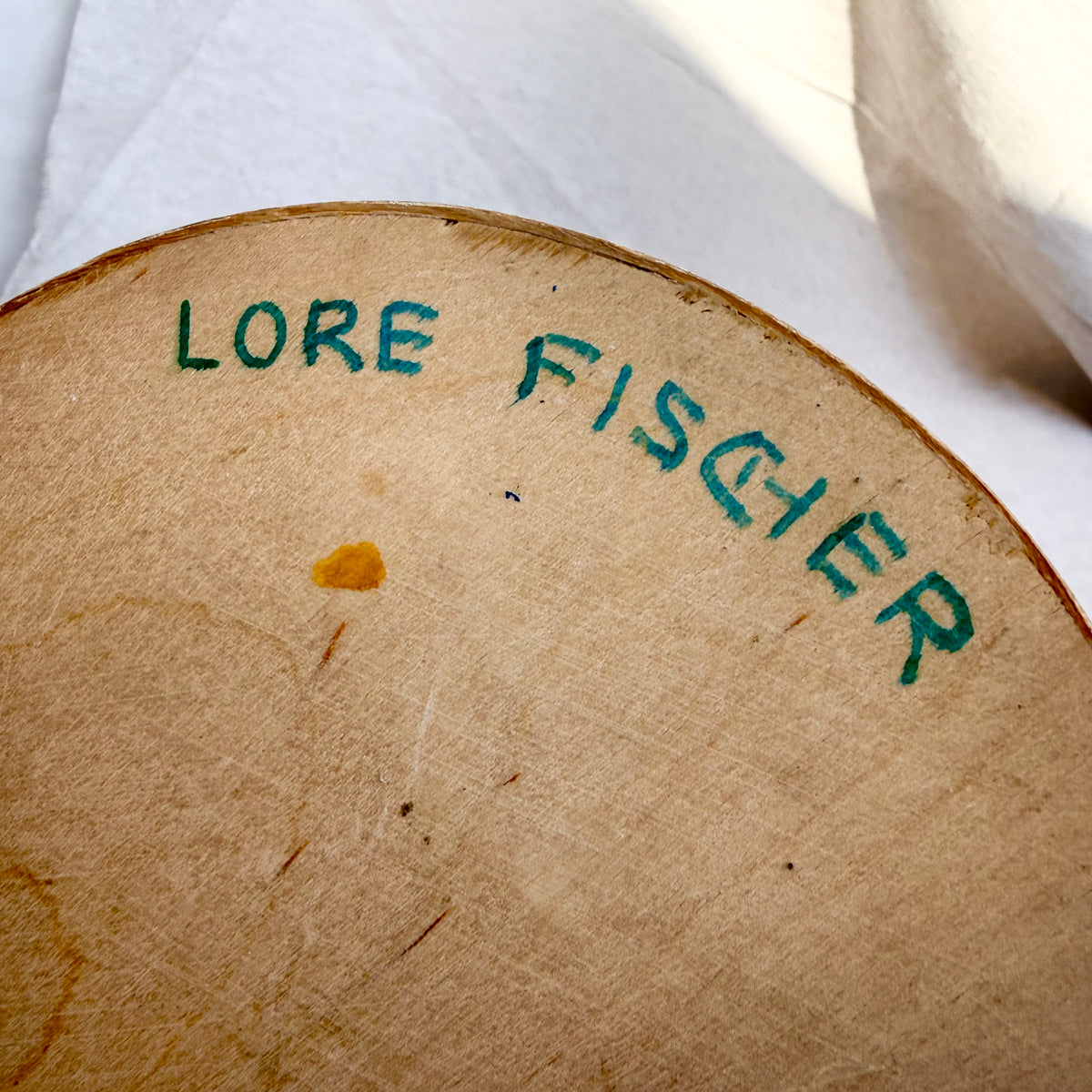Holzdose handbemalt 1963