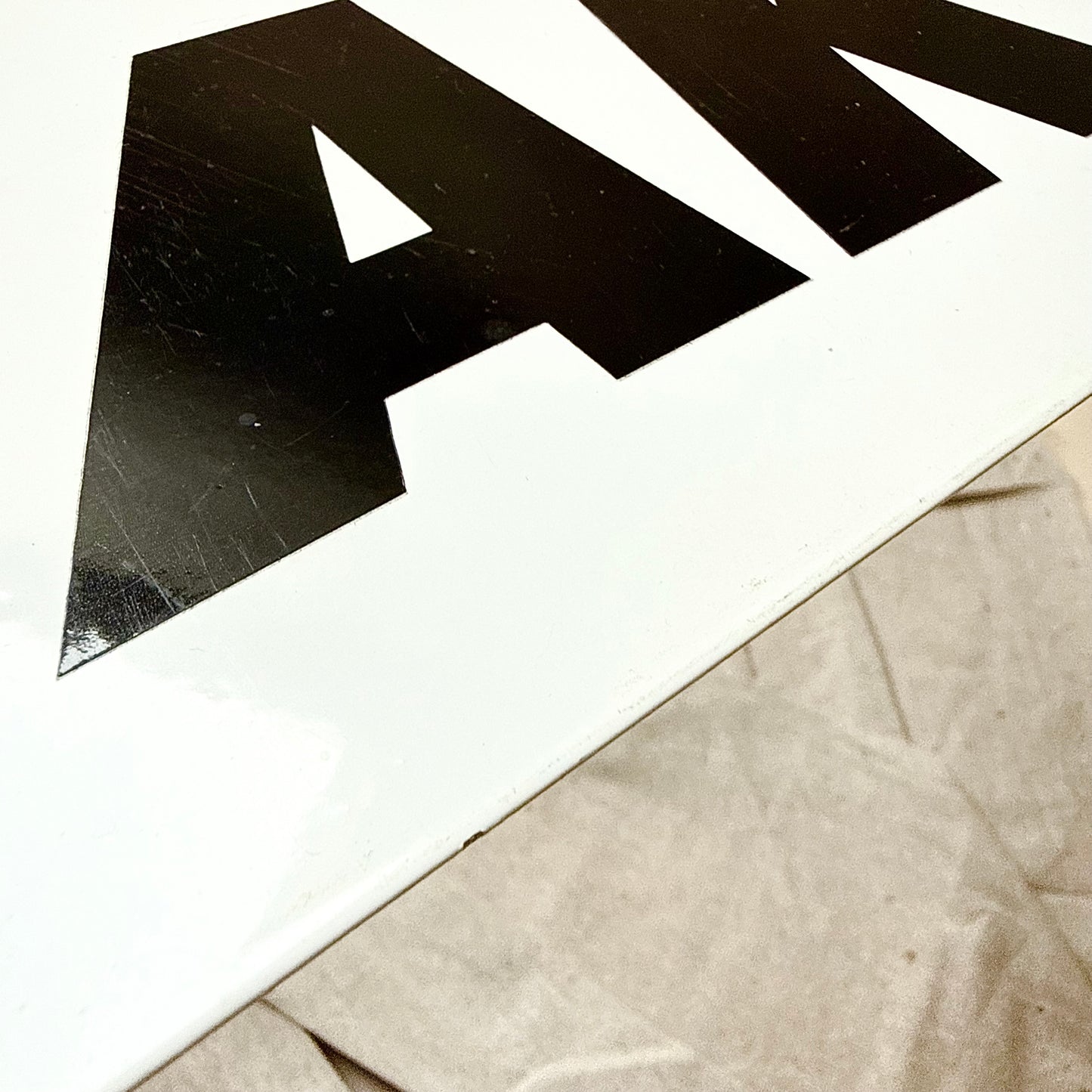 Blechschild „Aktion“