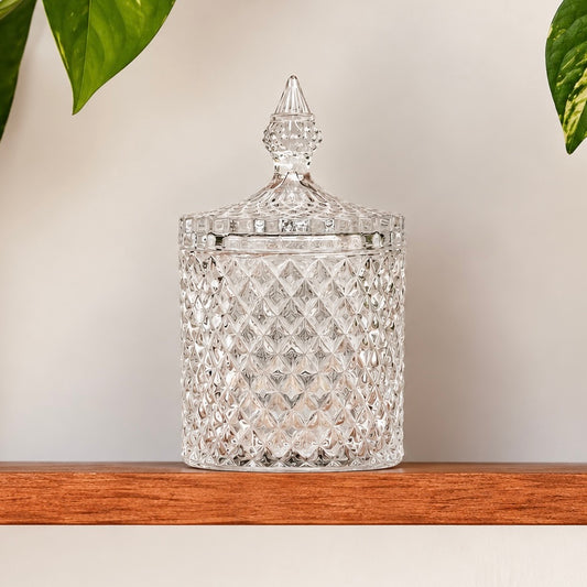 Glasdose mit Deckel