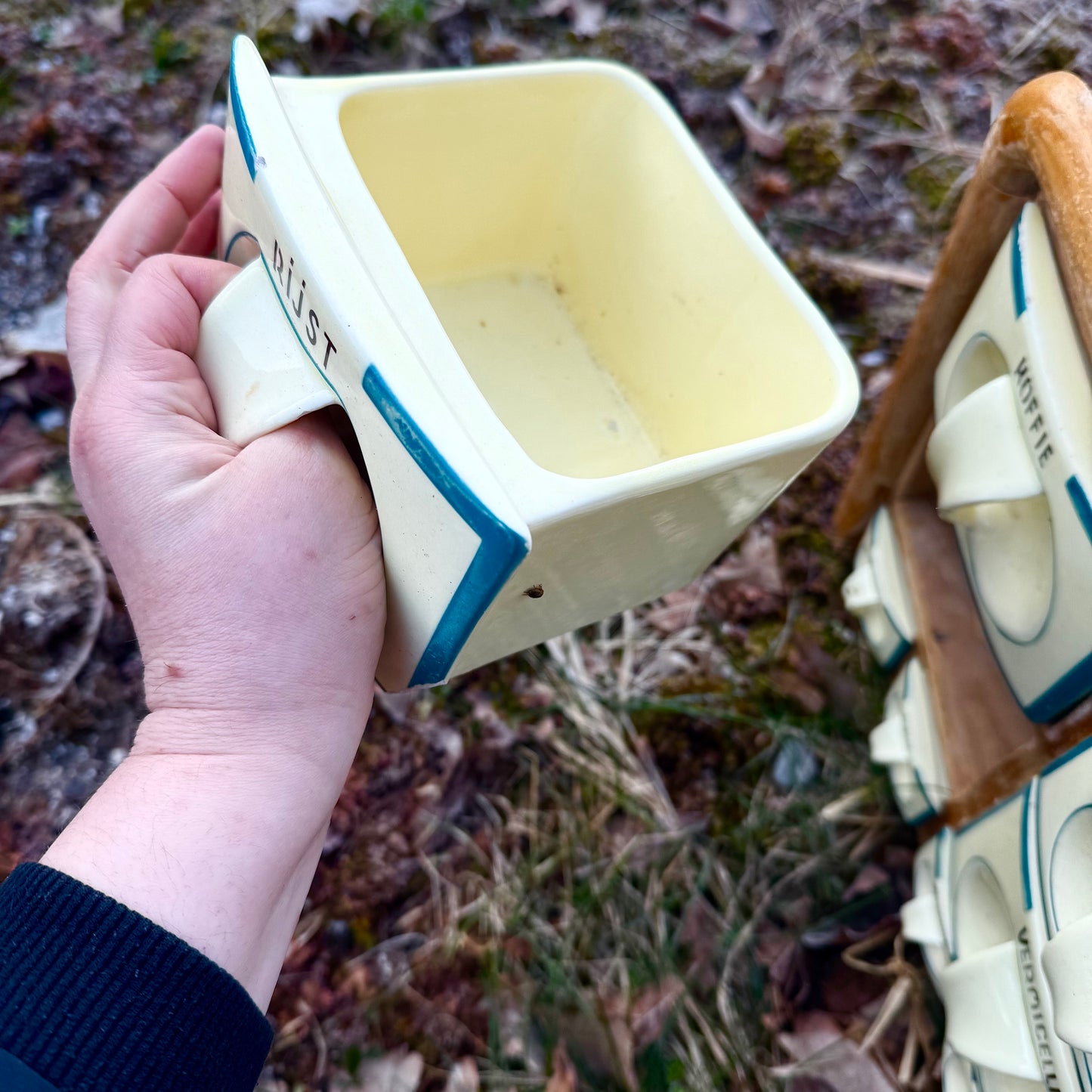 Gewürzregal 1930er Jahre