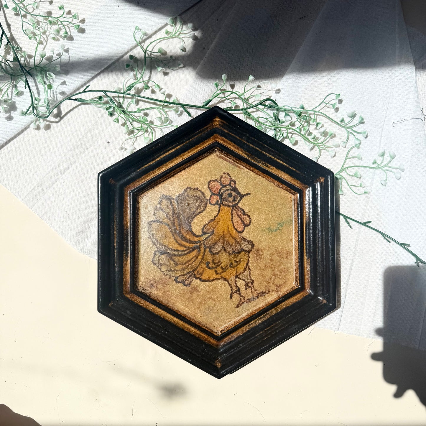Hahn Wandteller
