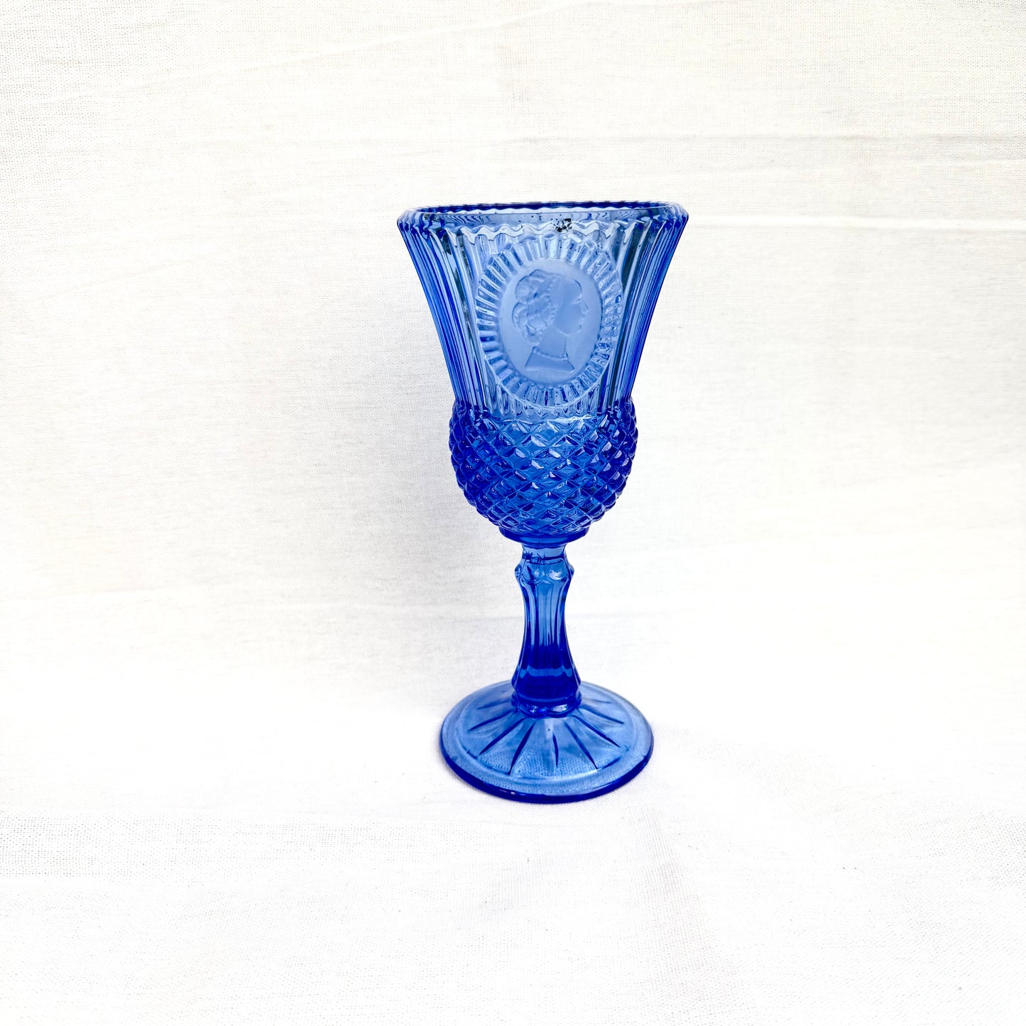 Pokal Portrait blau