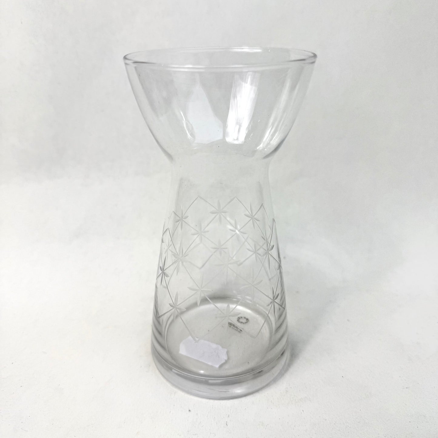 Hyazinthenvase graviert