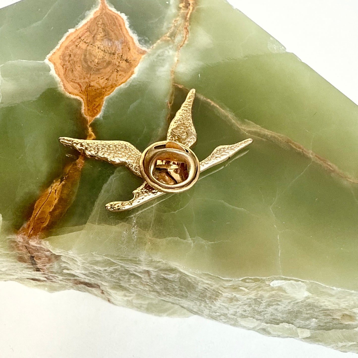 Swarovski Pin Kranich