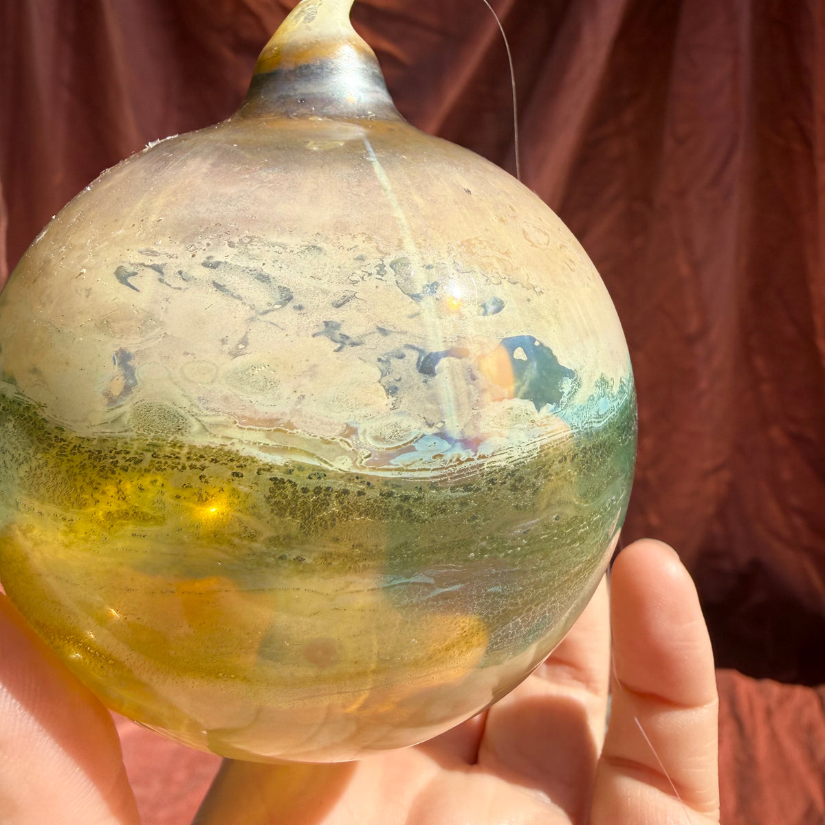 Glas Konvolut Feuerglasur