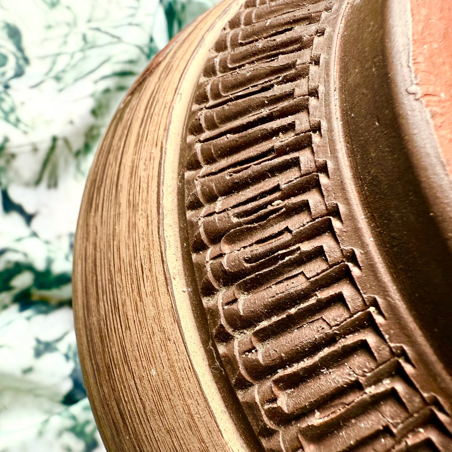 Vase handgemacht Terrakotta