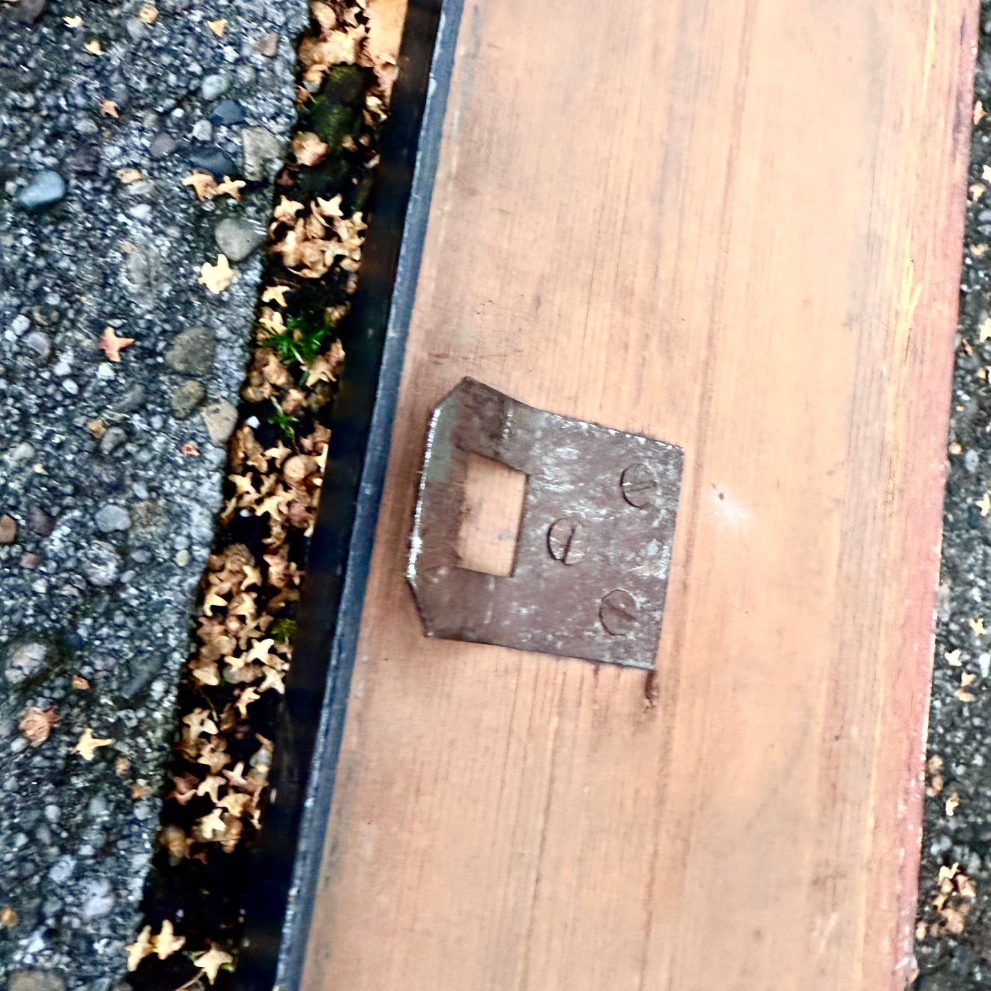 Bilderrahmen groß Holz Schachbrett