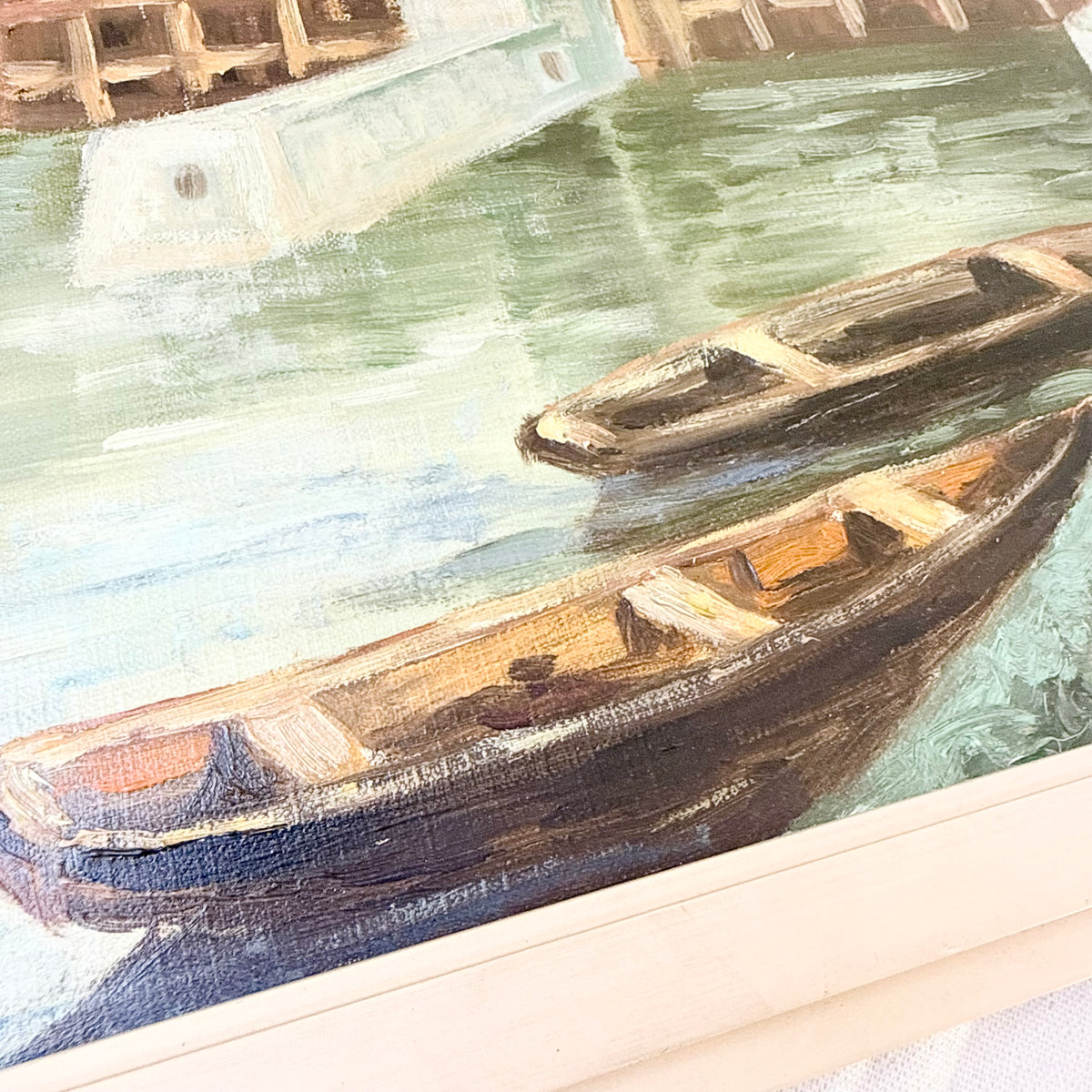 Schiff Gemälde 60er