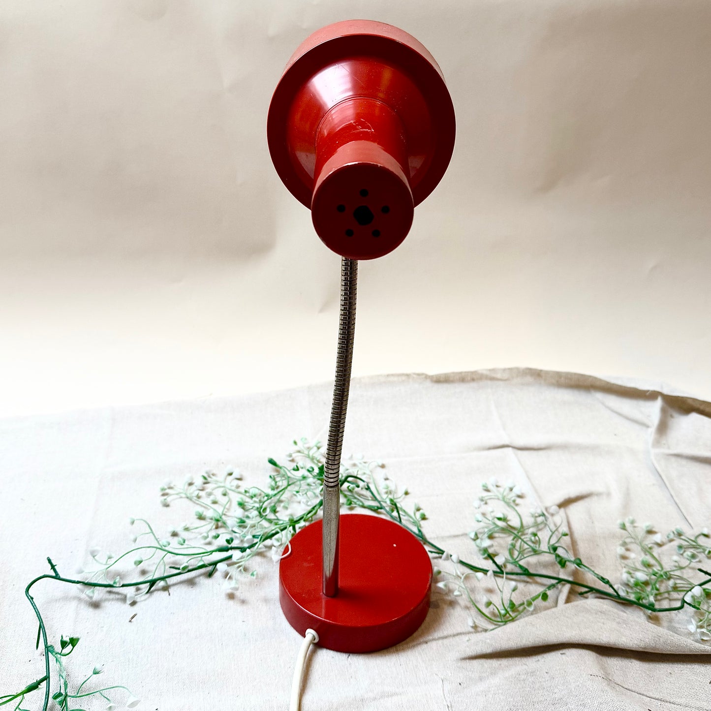 Schreibtischlampe rot