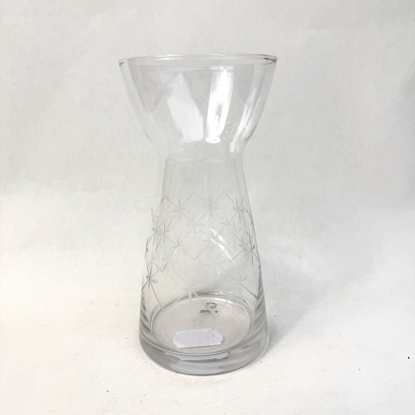 Hyazinthenvase graviert