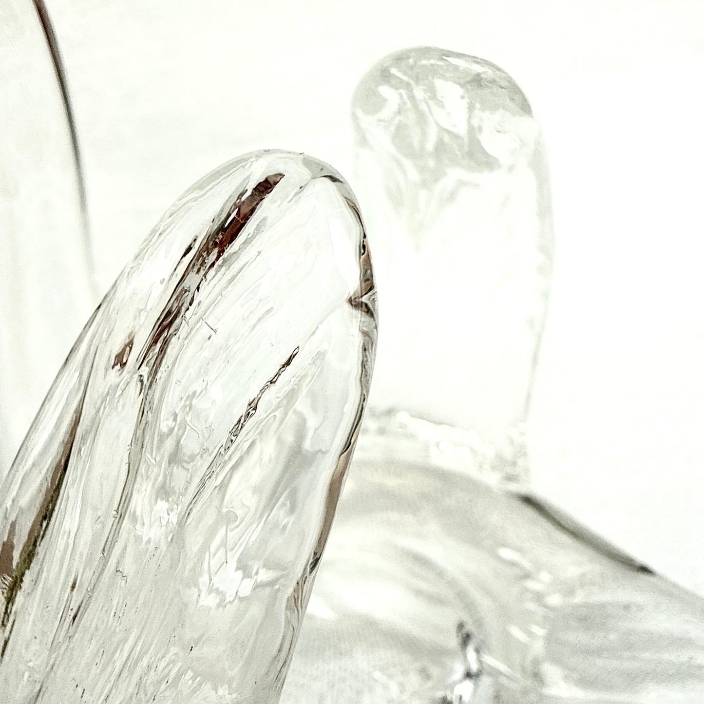 Schwan Glasschale