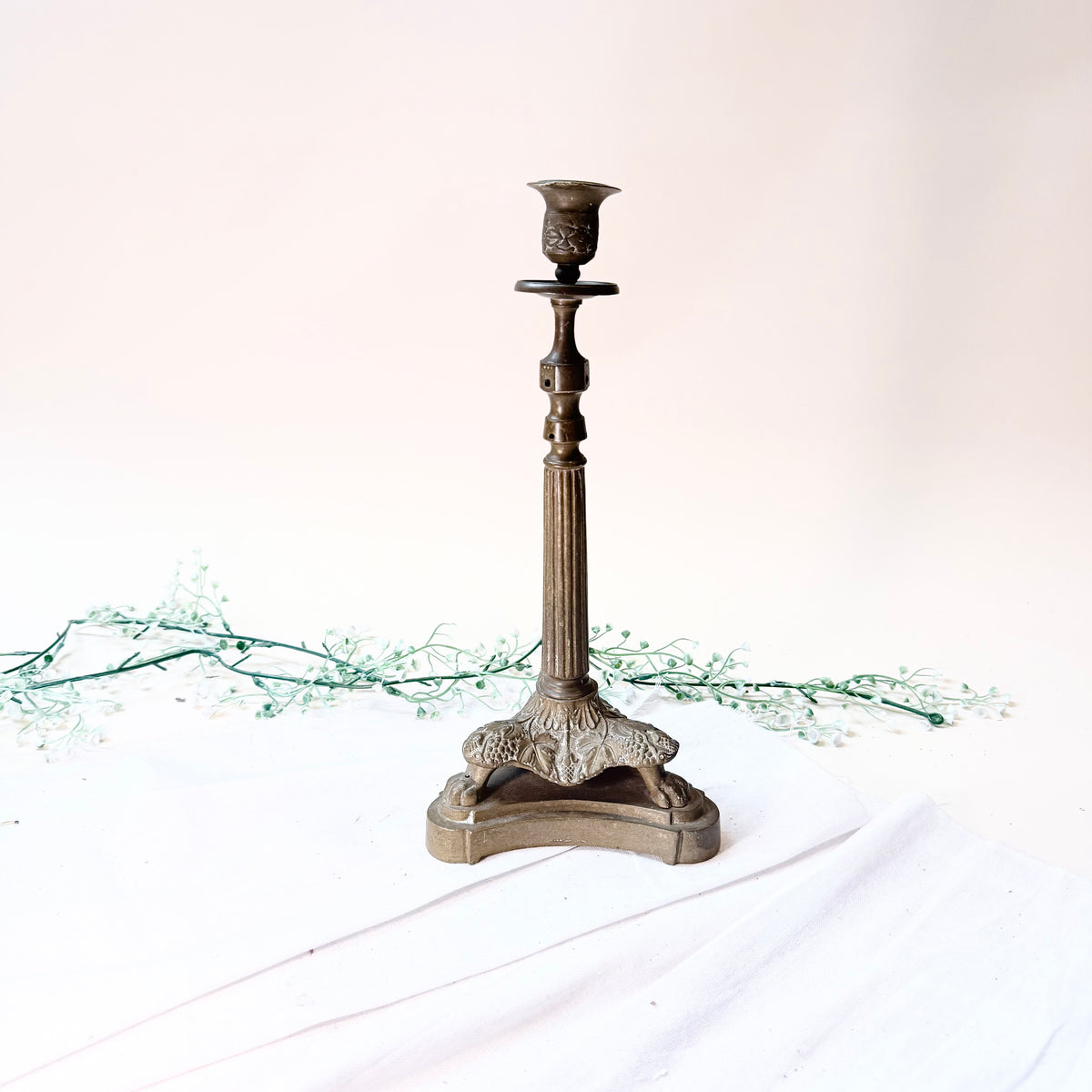 Kerzenständer Messing Tatzen
