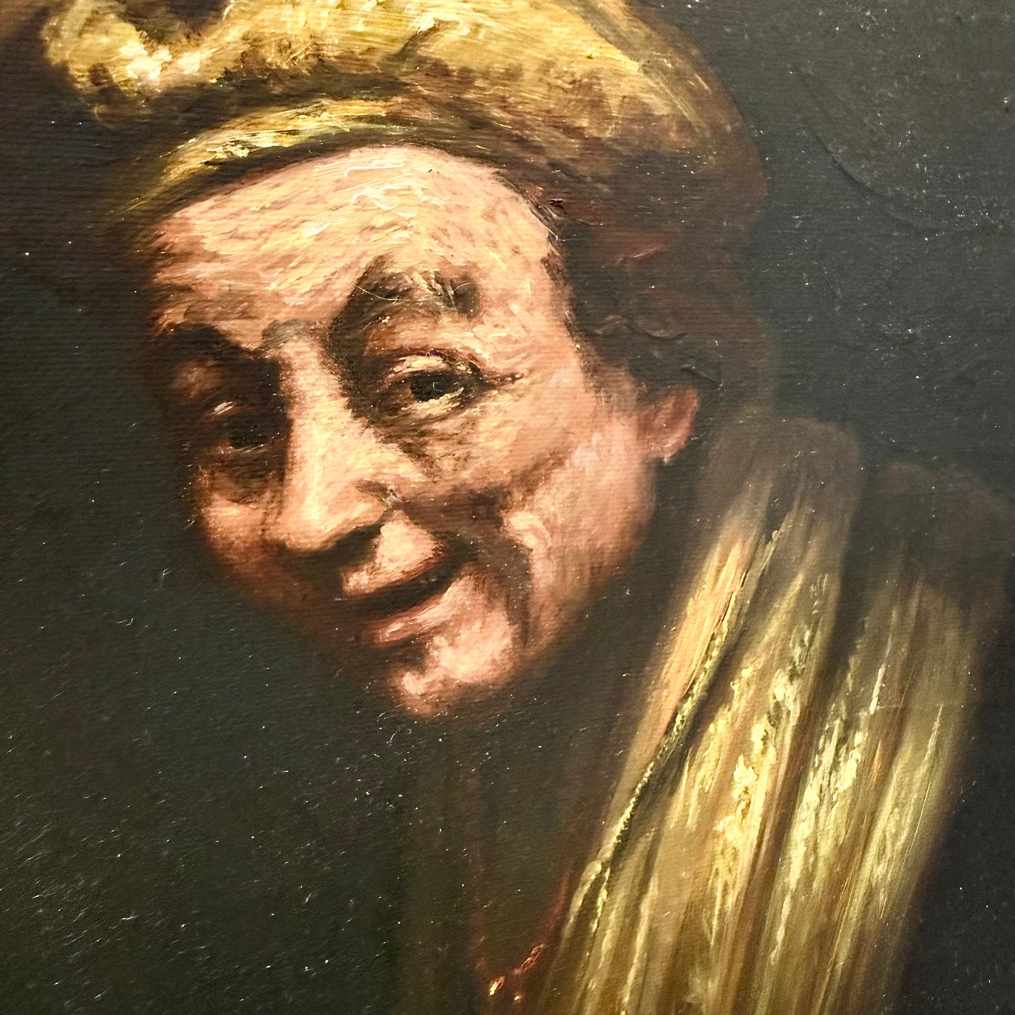 Ölgemälde Händler