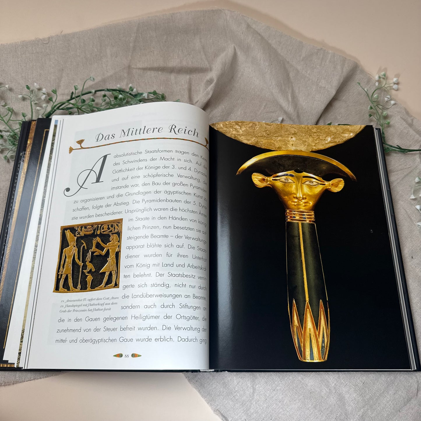 Buch „Die Schätze der Pharaonen“