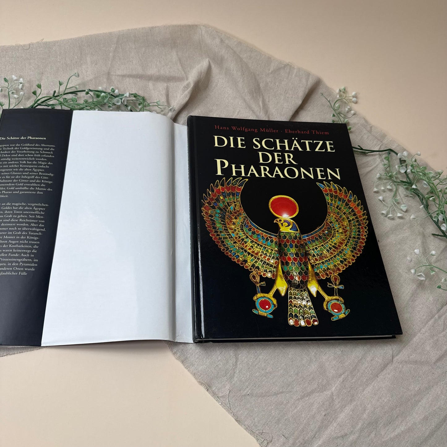 Buch „Die Schätze der Pharaonen“