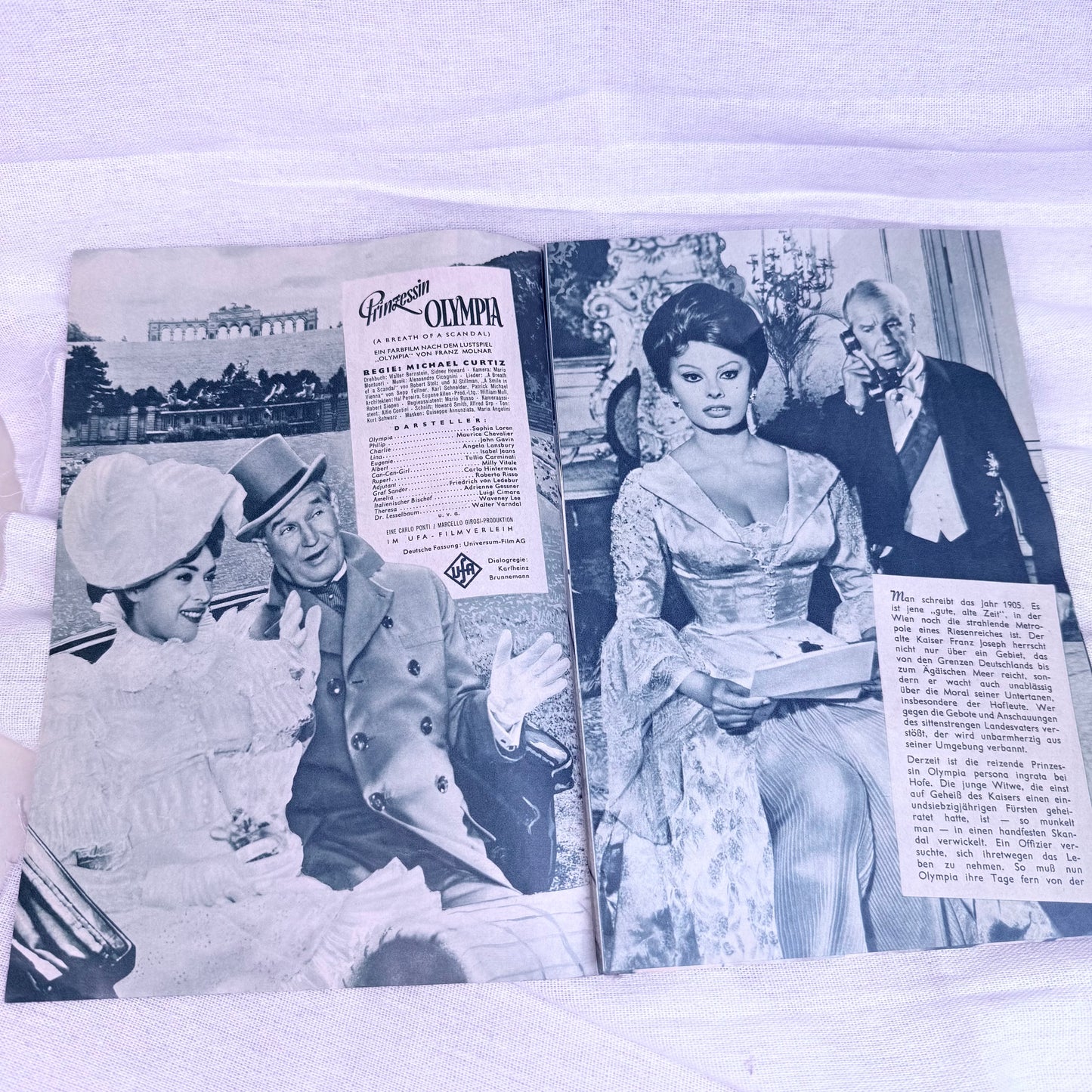 Filmmagazin Prinzessin Olympia