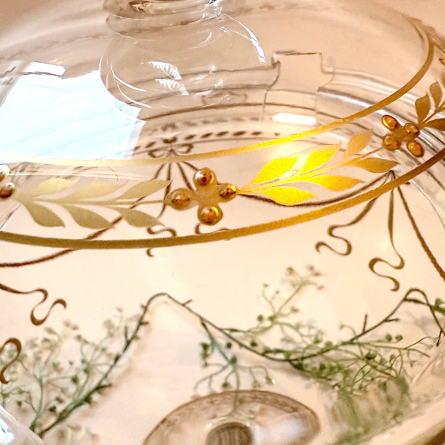 Jugendstil Glasbowle