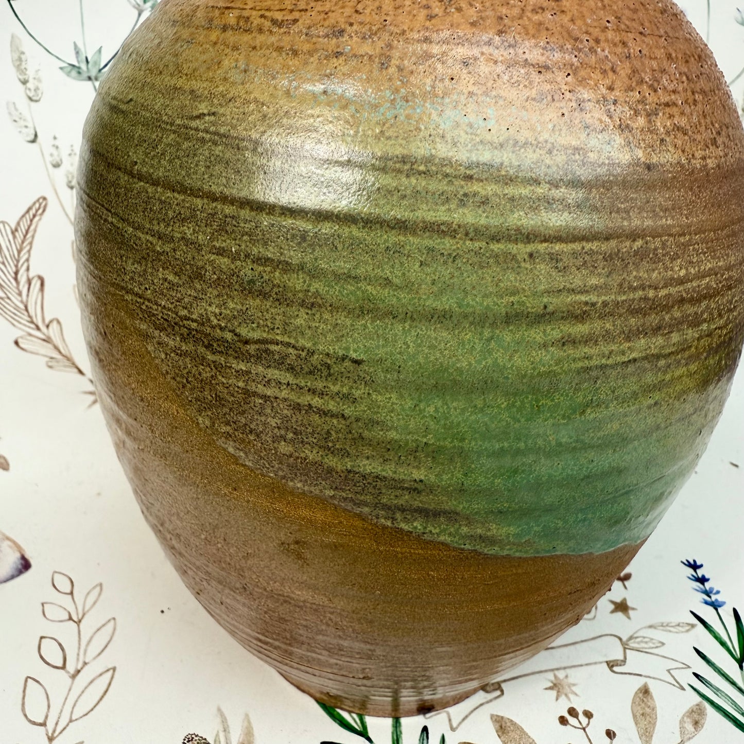 Vase türkis