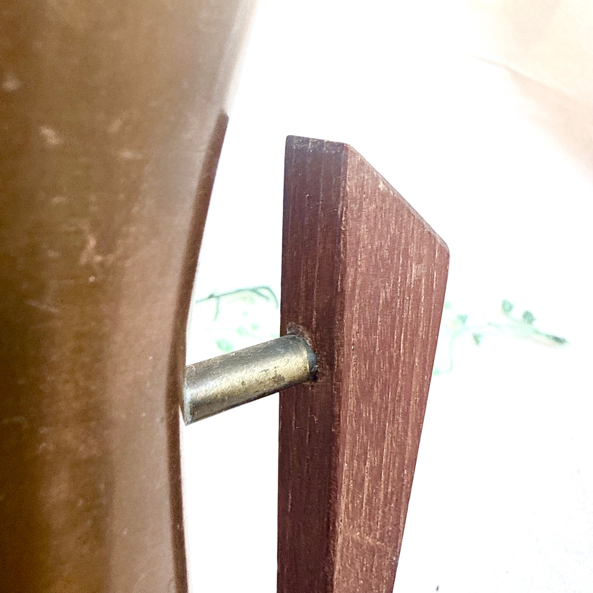 Kupfer Vase Teak