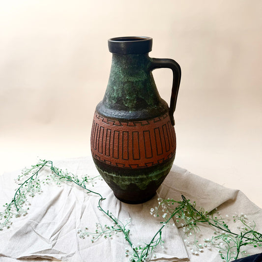 Große Bunzlauer Bodenvase