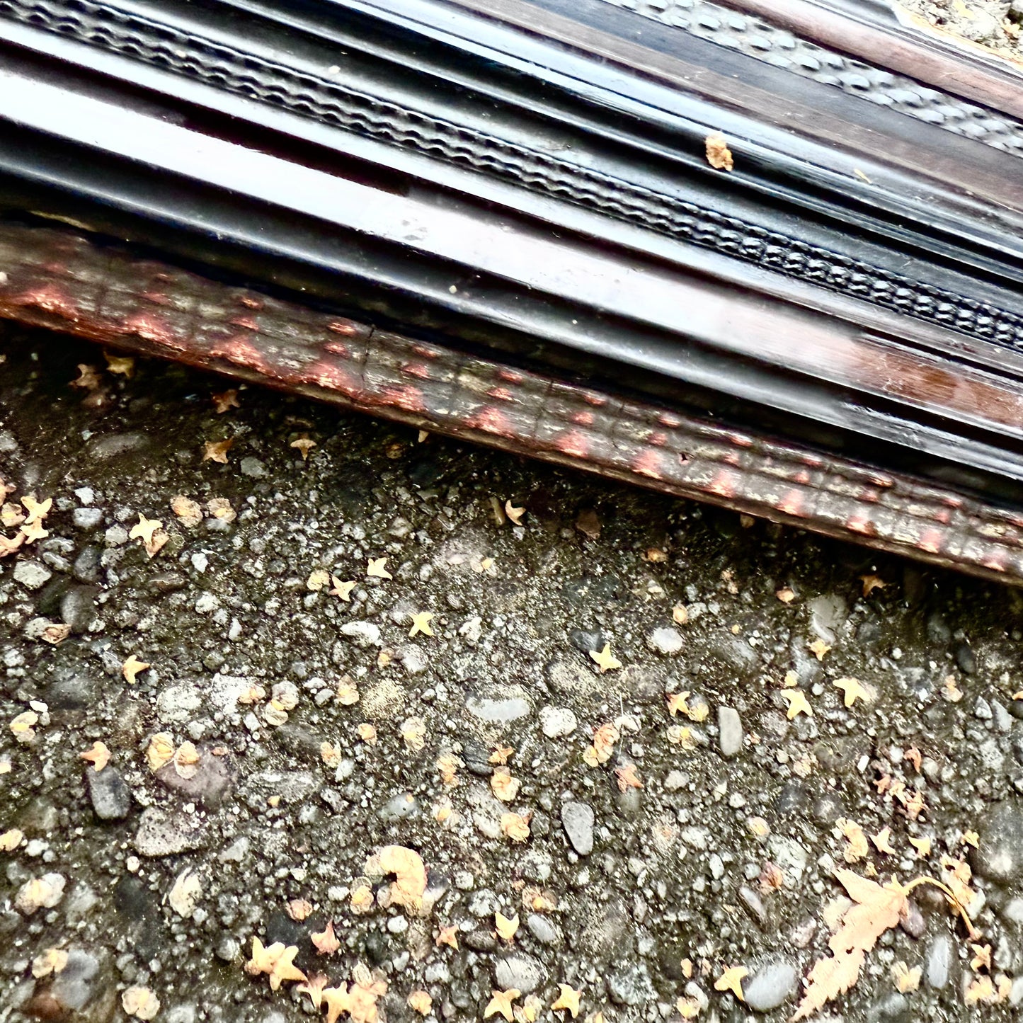 Bilderrahmen groß Holz Schachbrett
