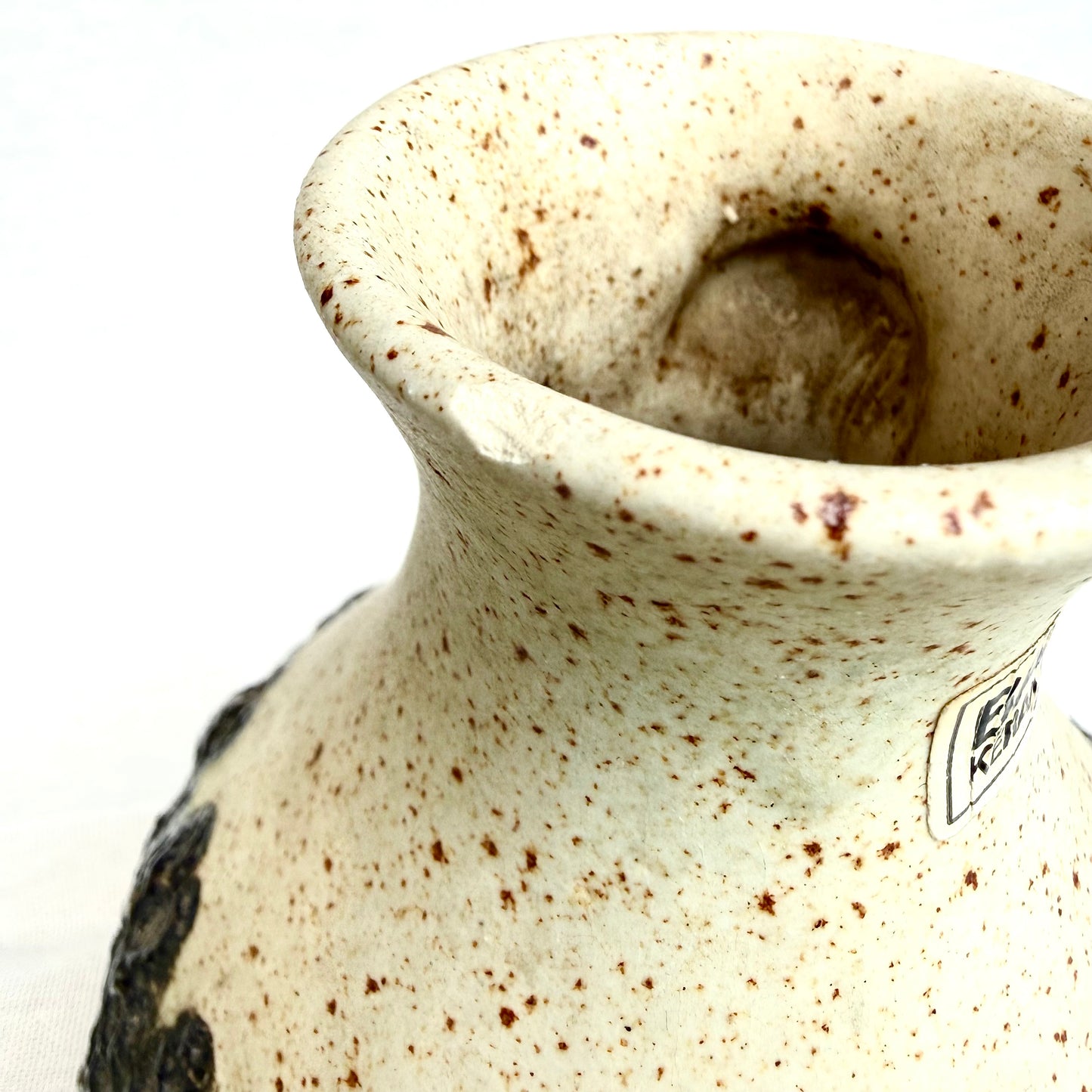 Bay Vase Fat Lava Vase grün