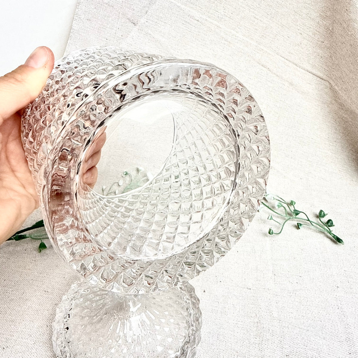 Glasdose mit Deckel